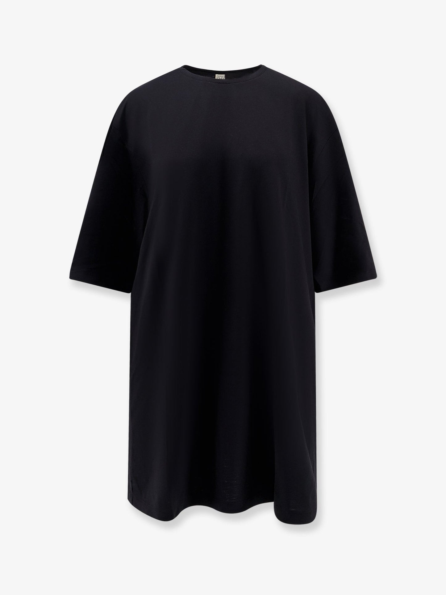 Toteme Relaxed Tee Lyocell And Cotton Short Dress