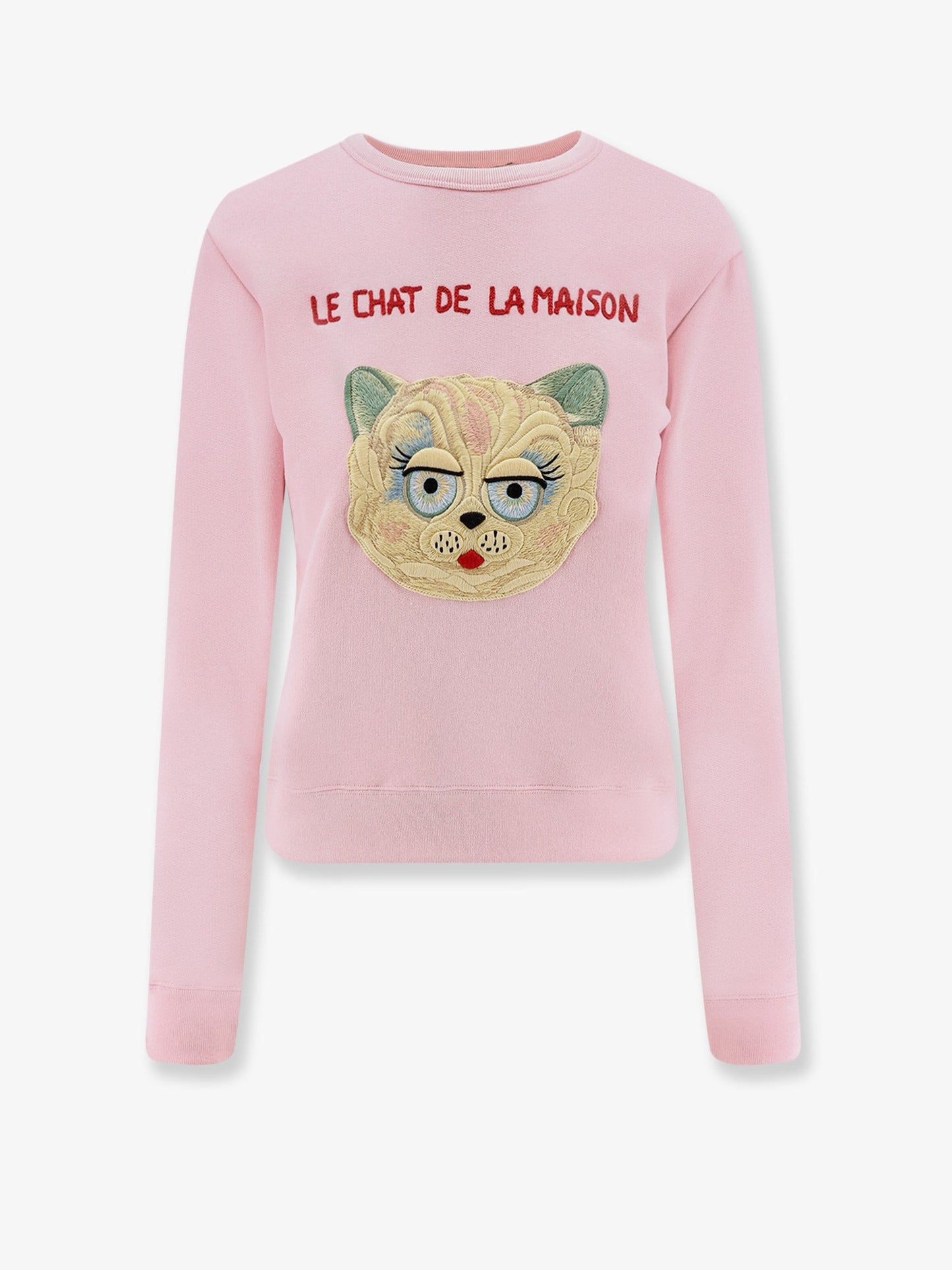 Valentino Le Chat De La Maison Cotton Sweatshirt