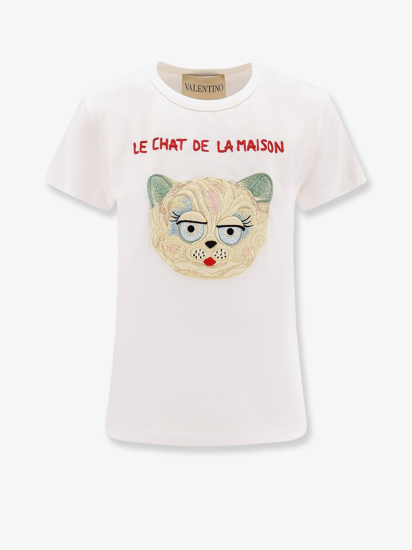 Valentino Le Chat De La Maison Jersey T Shirt