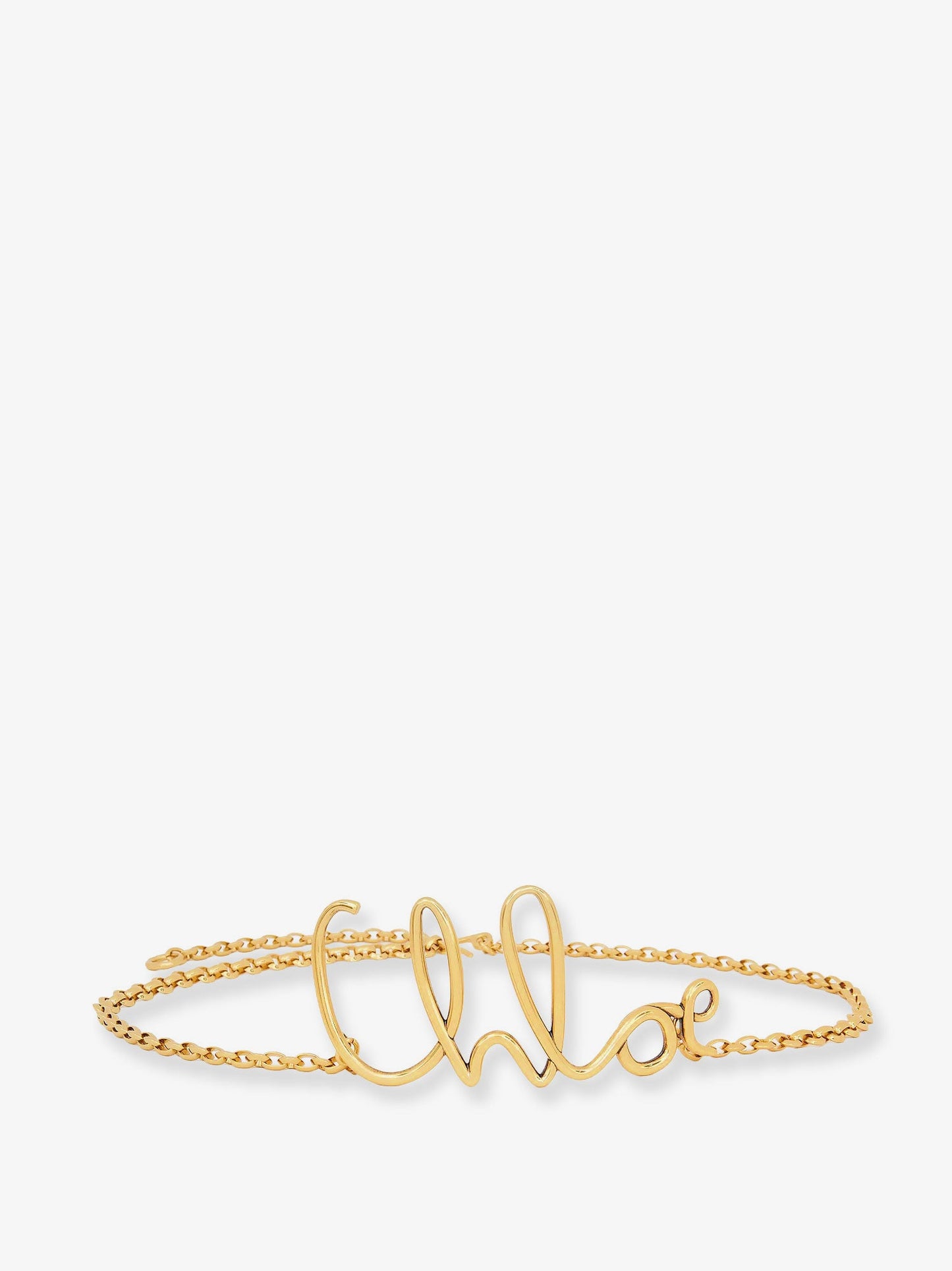 Chloe' Chain Brass Belt