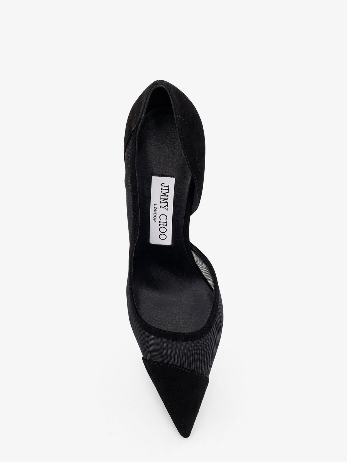 Jimmy Choo Brigitte 100 suede décolleté - Black
