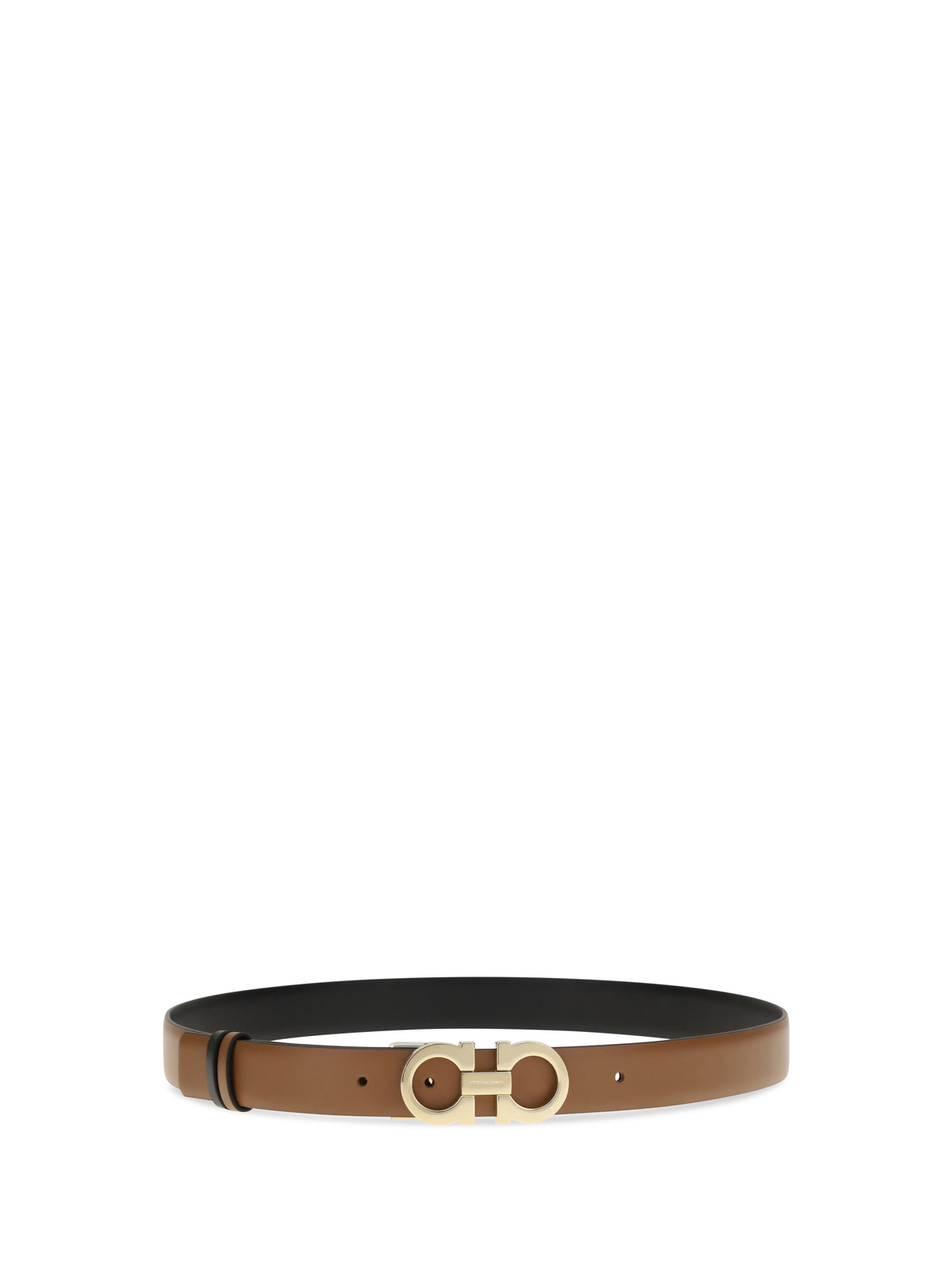 Ferragamo Reversible leather Belt - Brown Bicoloured Black