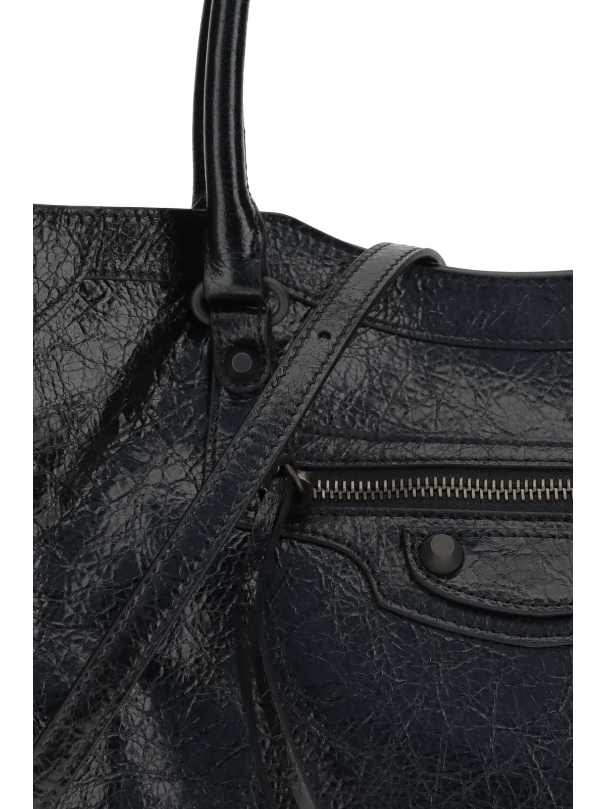 Balenciaga Small Le City Tote Bag - Black