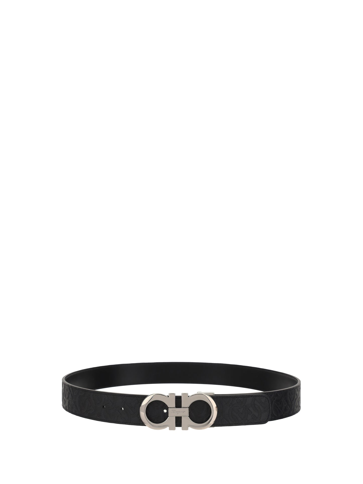FERRAGAMO Reversible and adjustable leather Belt