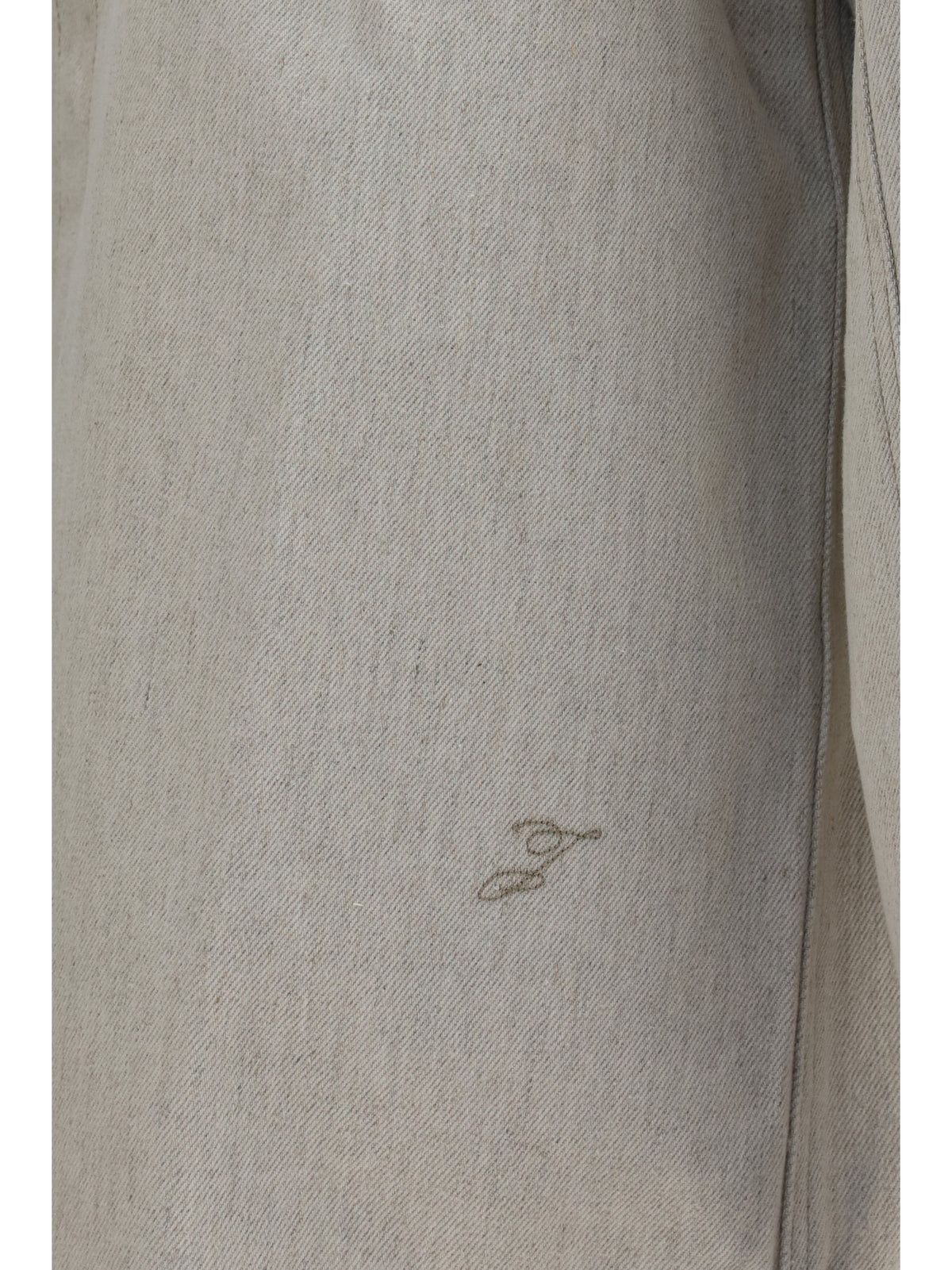 Jacquemus Amelo-de-Nîmes denim Shirt - Light Beige