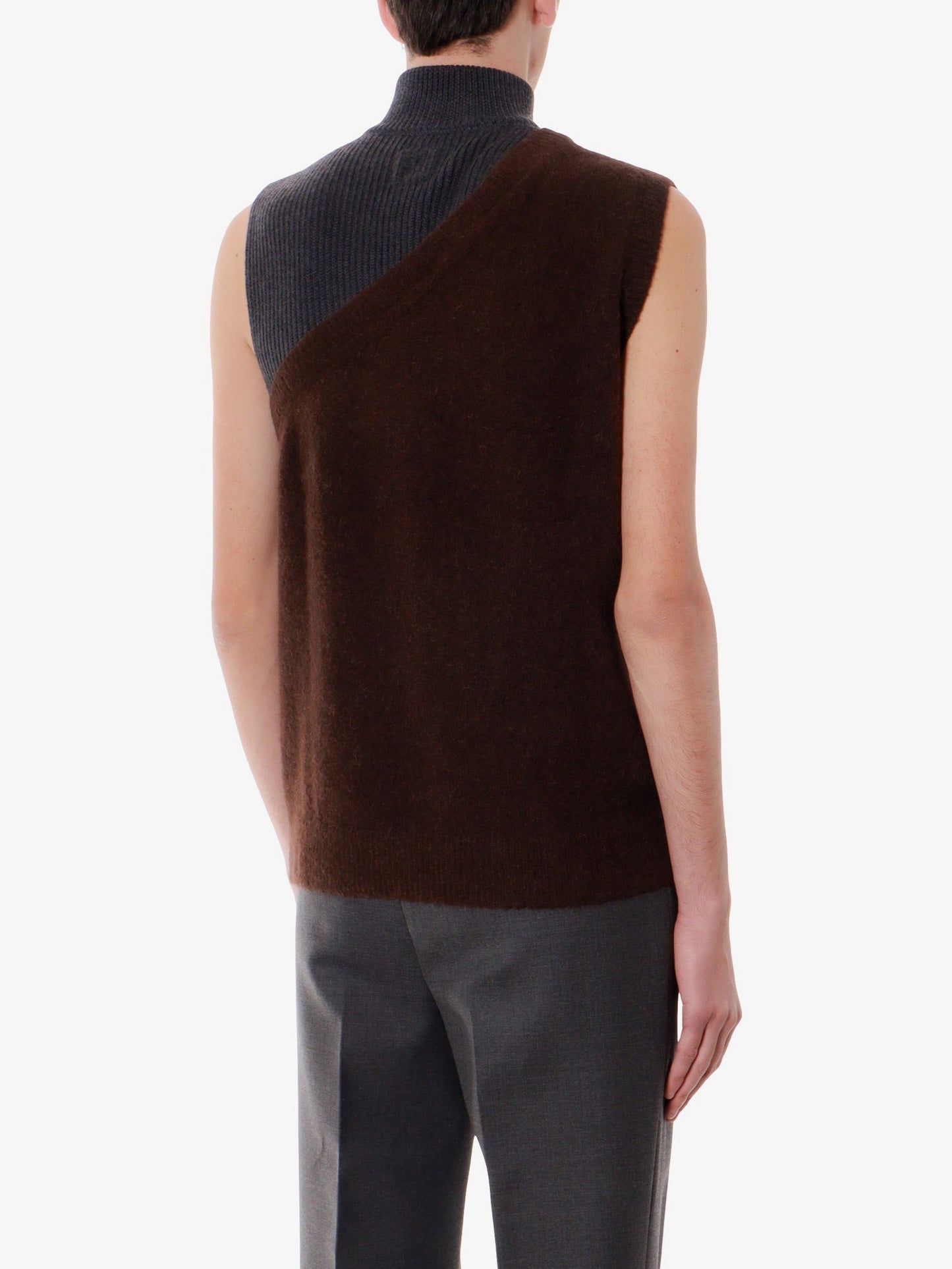 Fendi Alpaca And Wool Vest