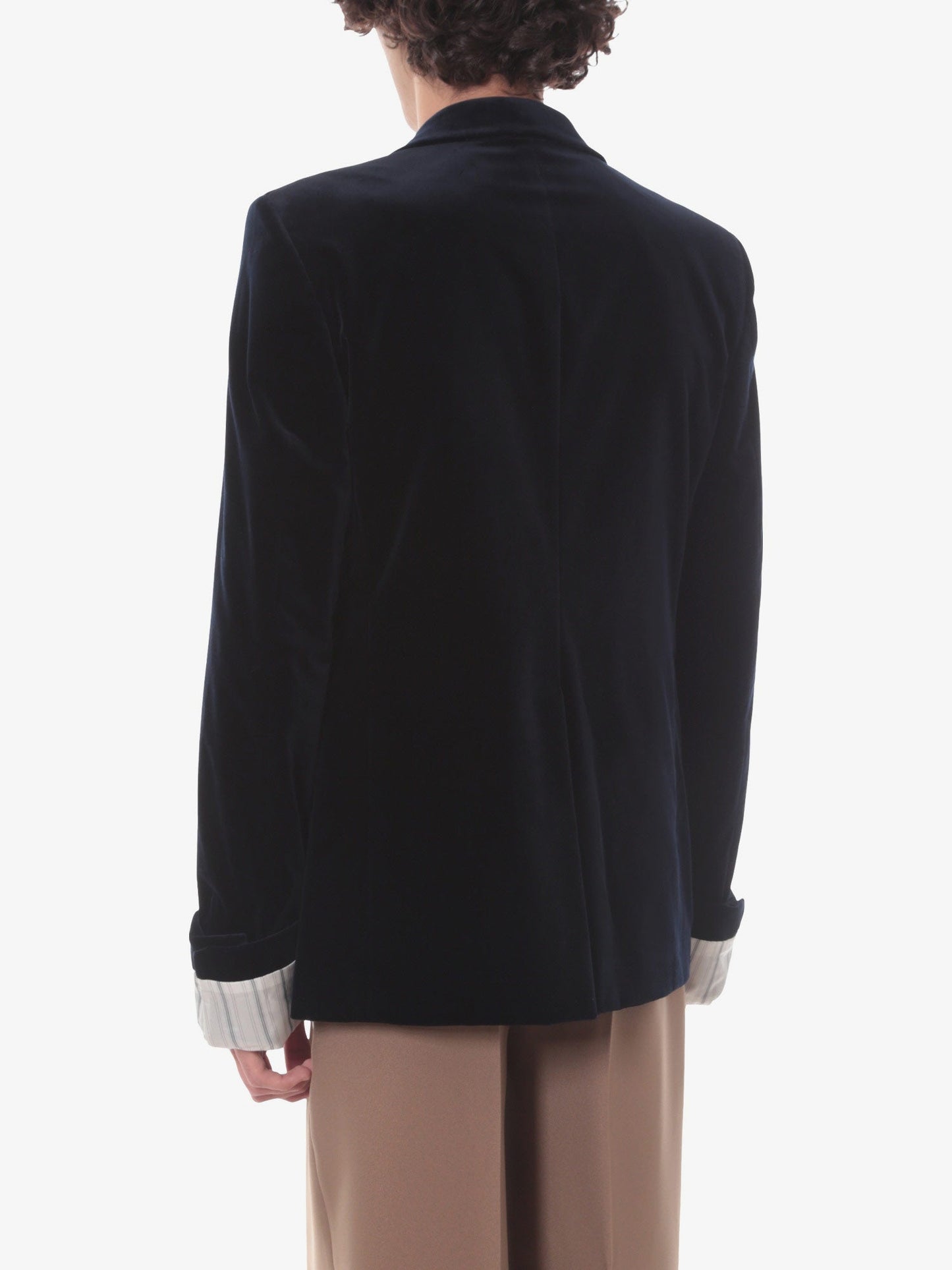 Gucci Lined Stretch Velvet Blazer