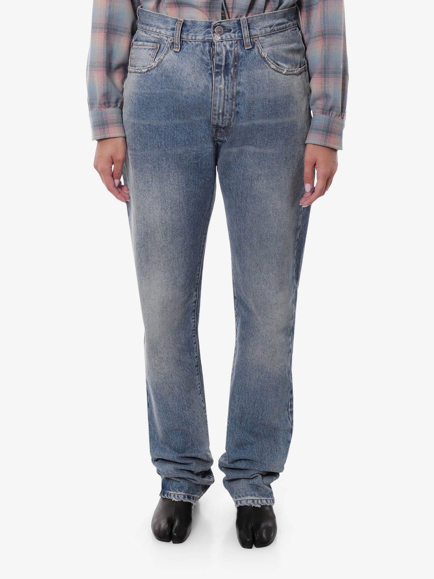 Maison Margiela Stone Washed Straight Leg Jeans