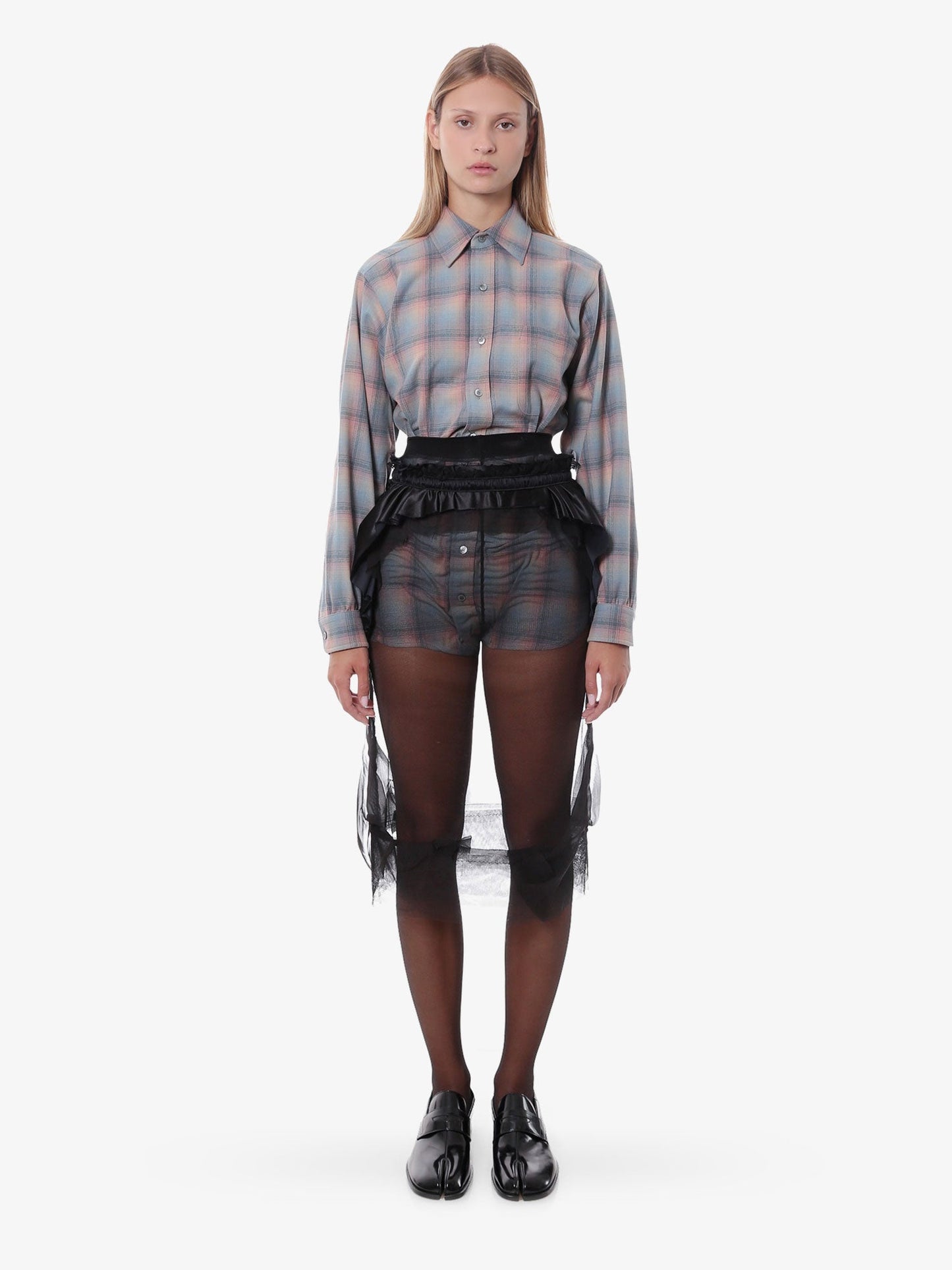 Maison Margiela Madras Wool Shirt