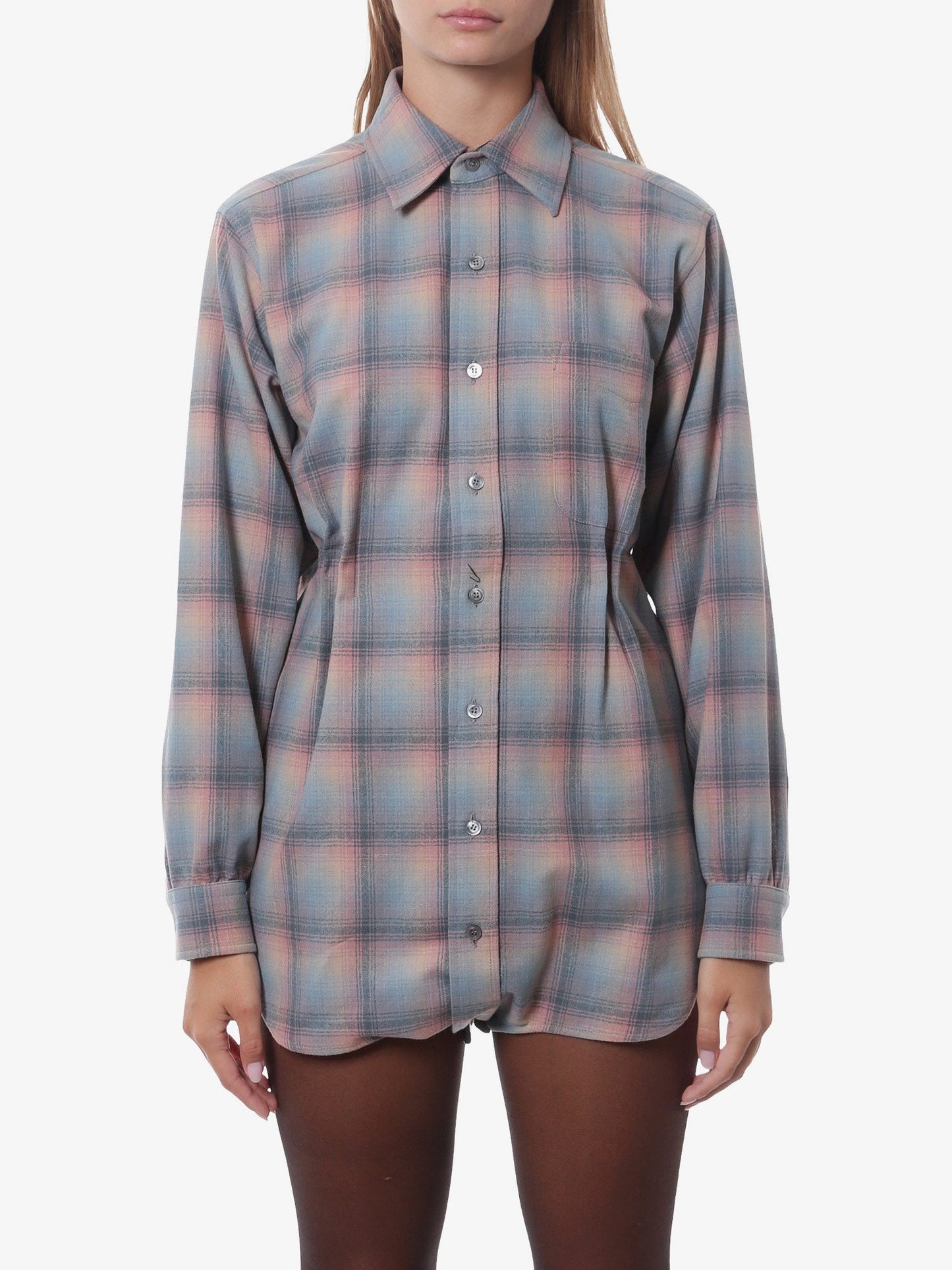 Maison Margiela Madras Wool Shirt