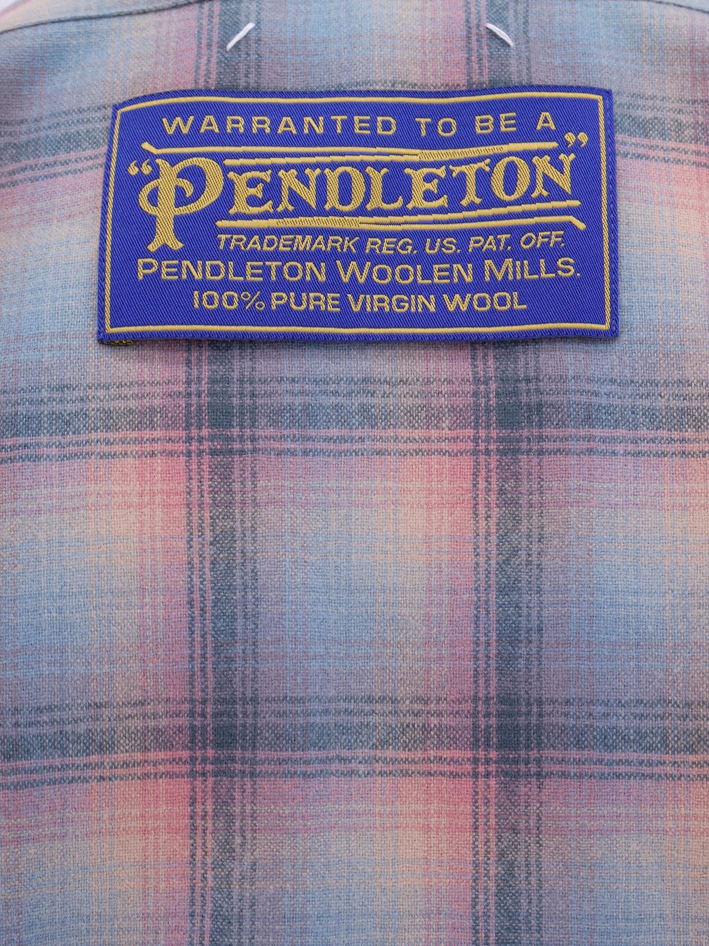 Maison Margiela Madras Wool Shirt
