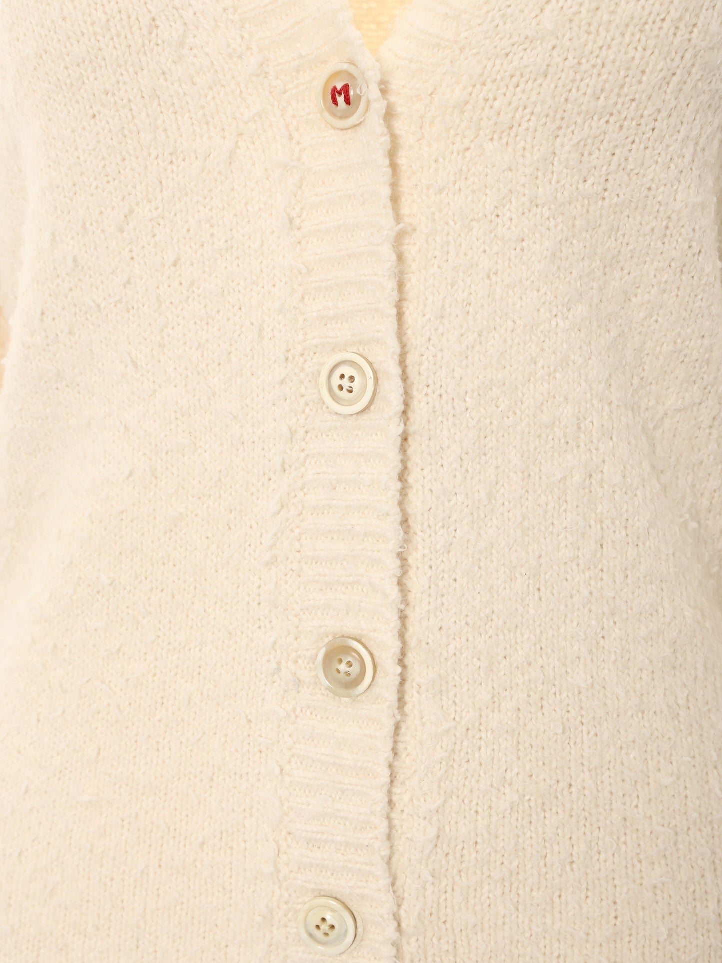 Maison Margiela Cotton Blend Cardigan With Back Iconic Stitching.This Garnment Has Been Treated In Order To Give The Fabric A Particular Appereance And Special Charateristics. Experience Shows That Homogenity Cannot Be Guranteed, Therefore Garnments Ma...