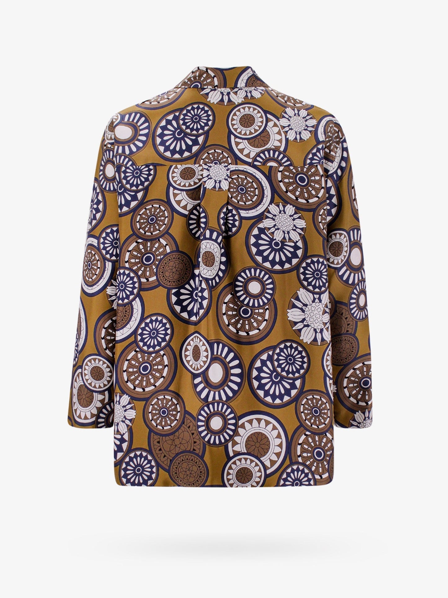 'S Max Mara Silk Shirt With All Over Print