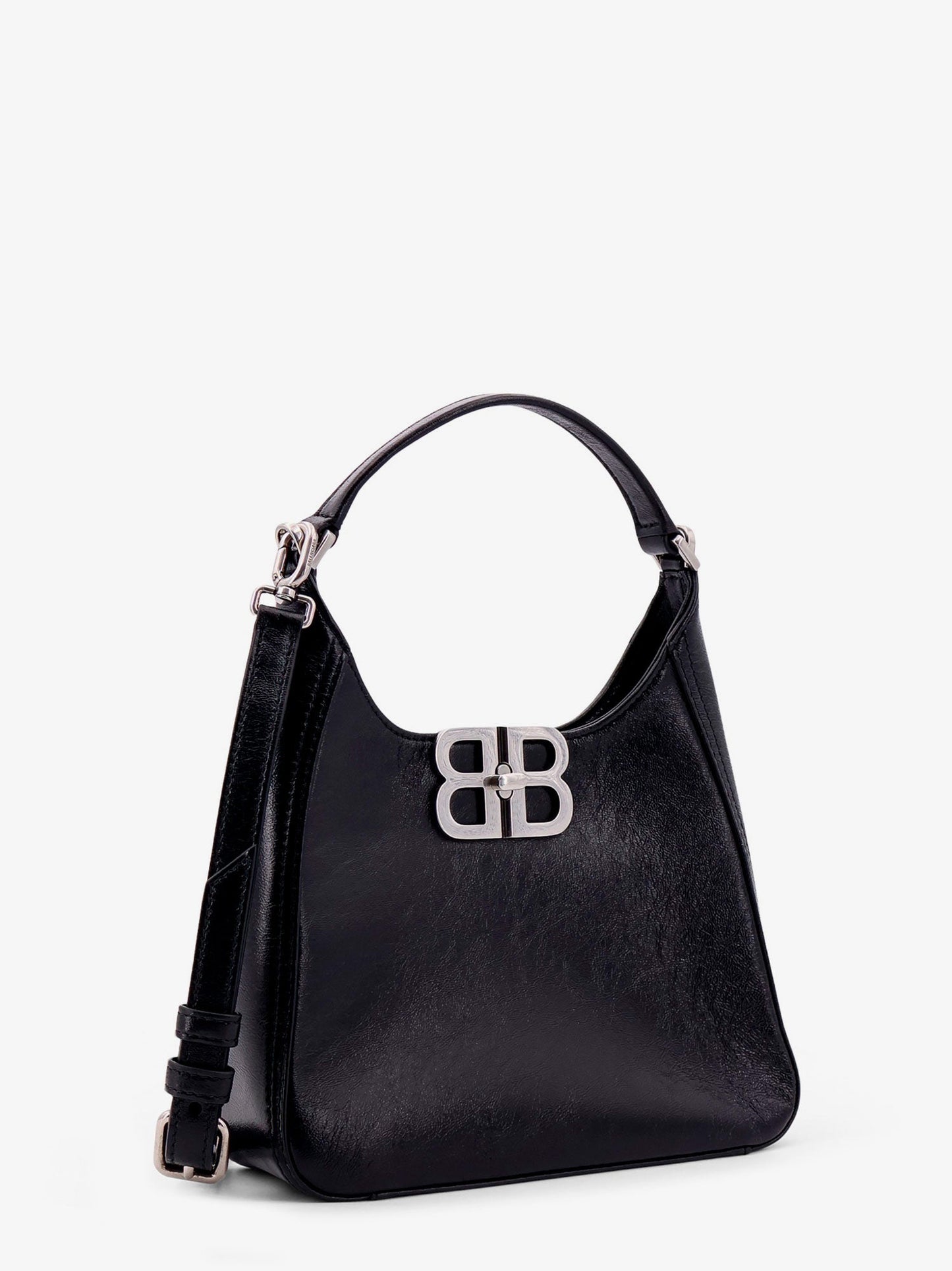 Balenciaga Bb Soft Hobo S Leather Bag