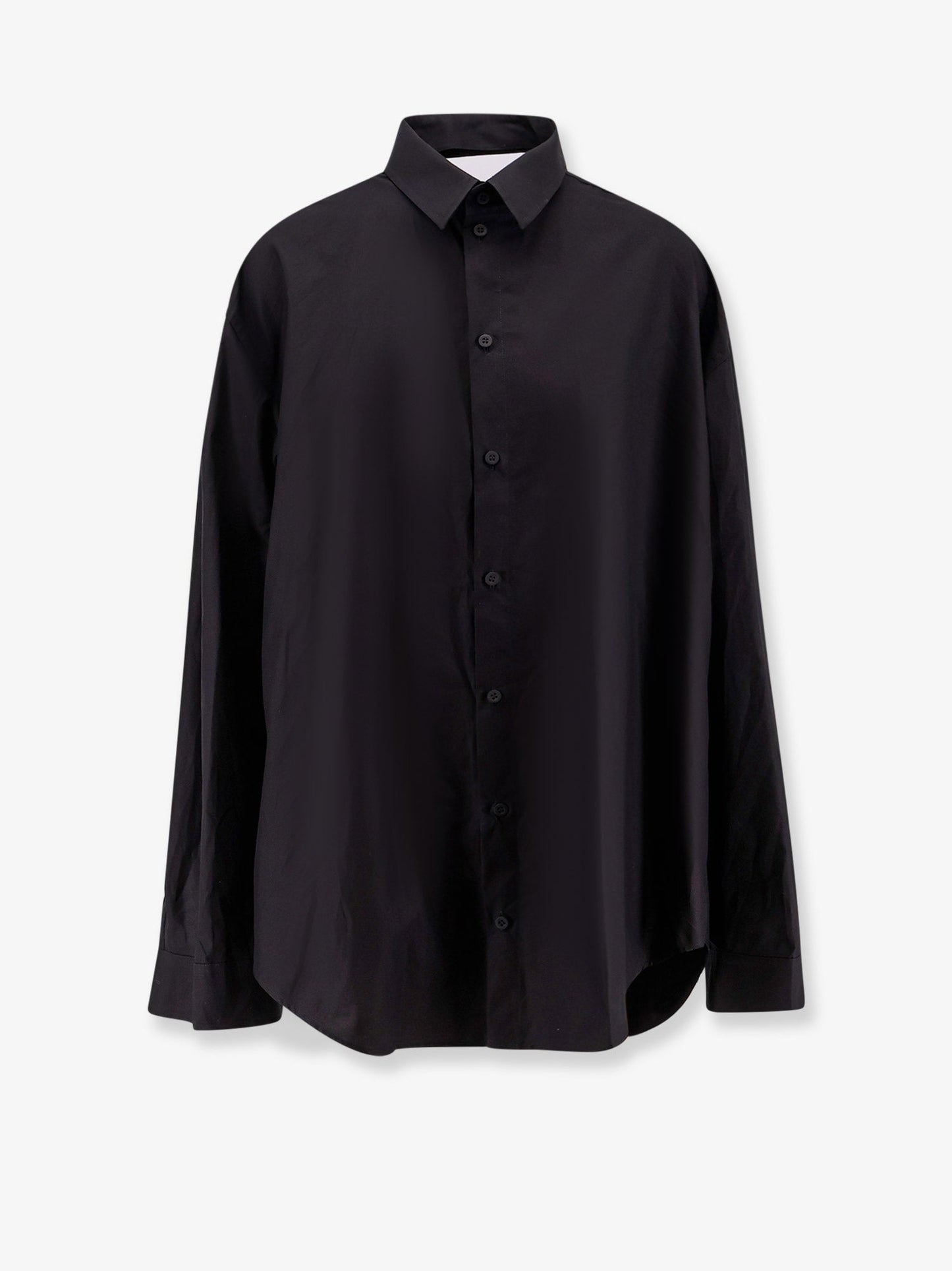 Balenciaga Shirt Effect Cotton Dress