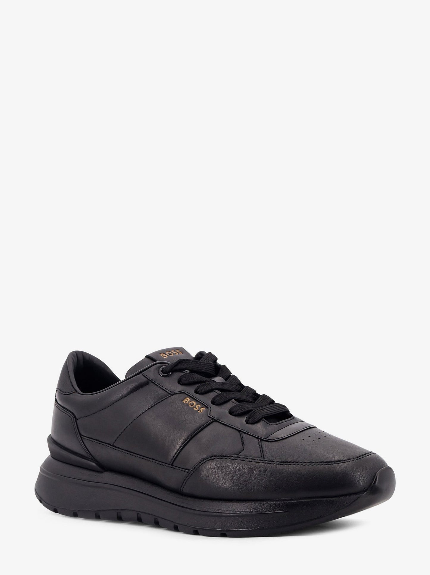 Boss Leather Low Top Sneakers