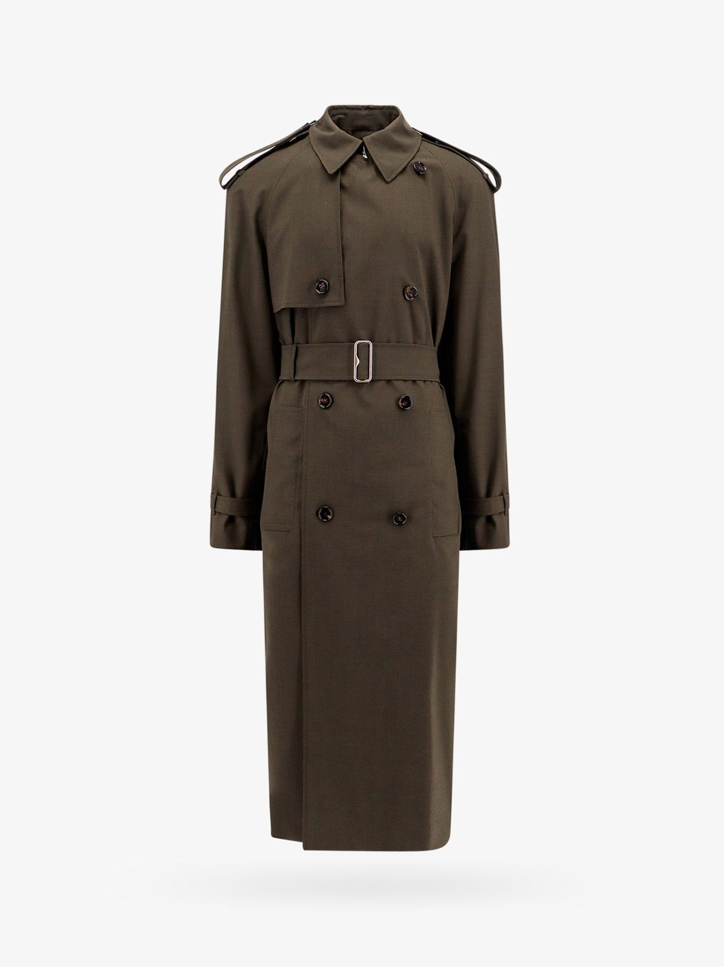 Burberry Stretch Wool Trench