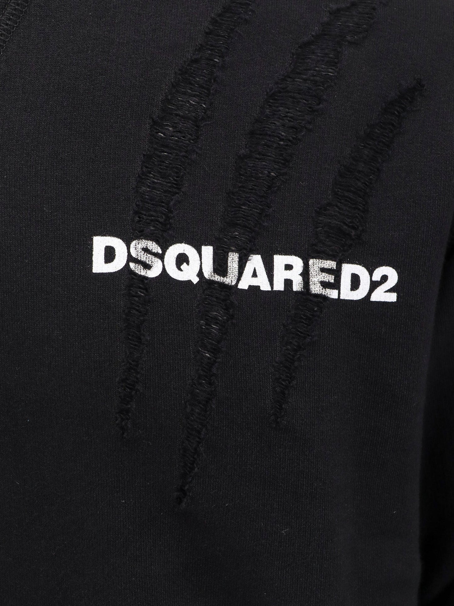 Dsquared2 Cotton Sweatshirt With Dsquared Print