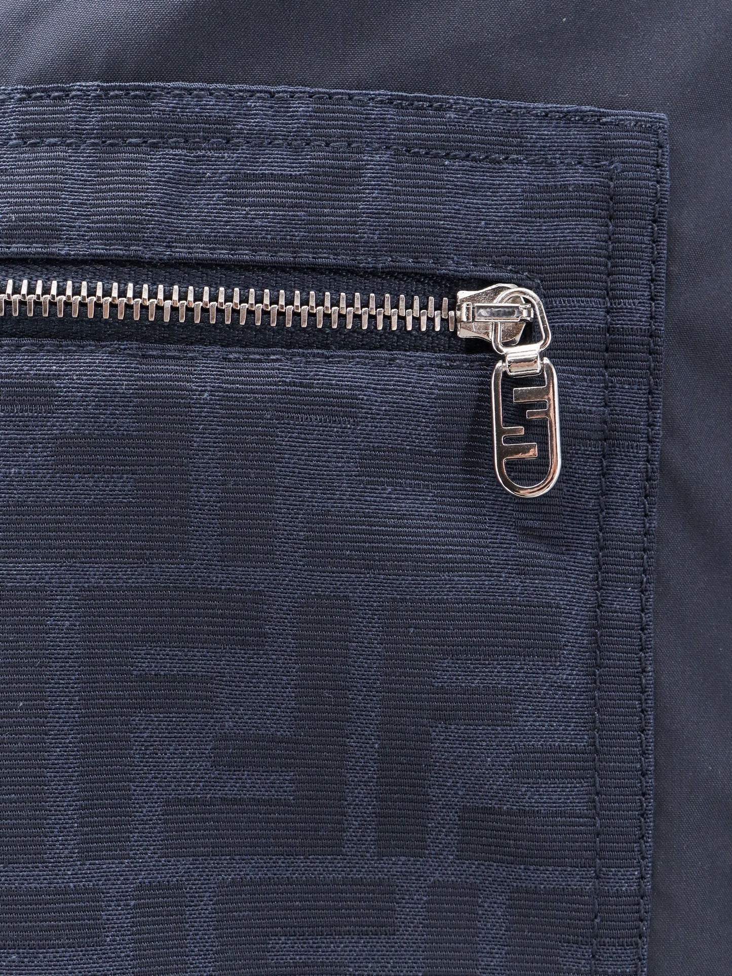 Fendi Cotton Blend Bermuda Shorts With Ff Detail