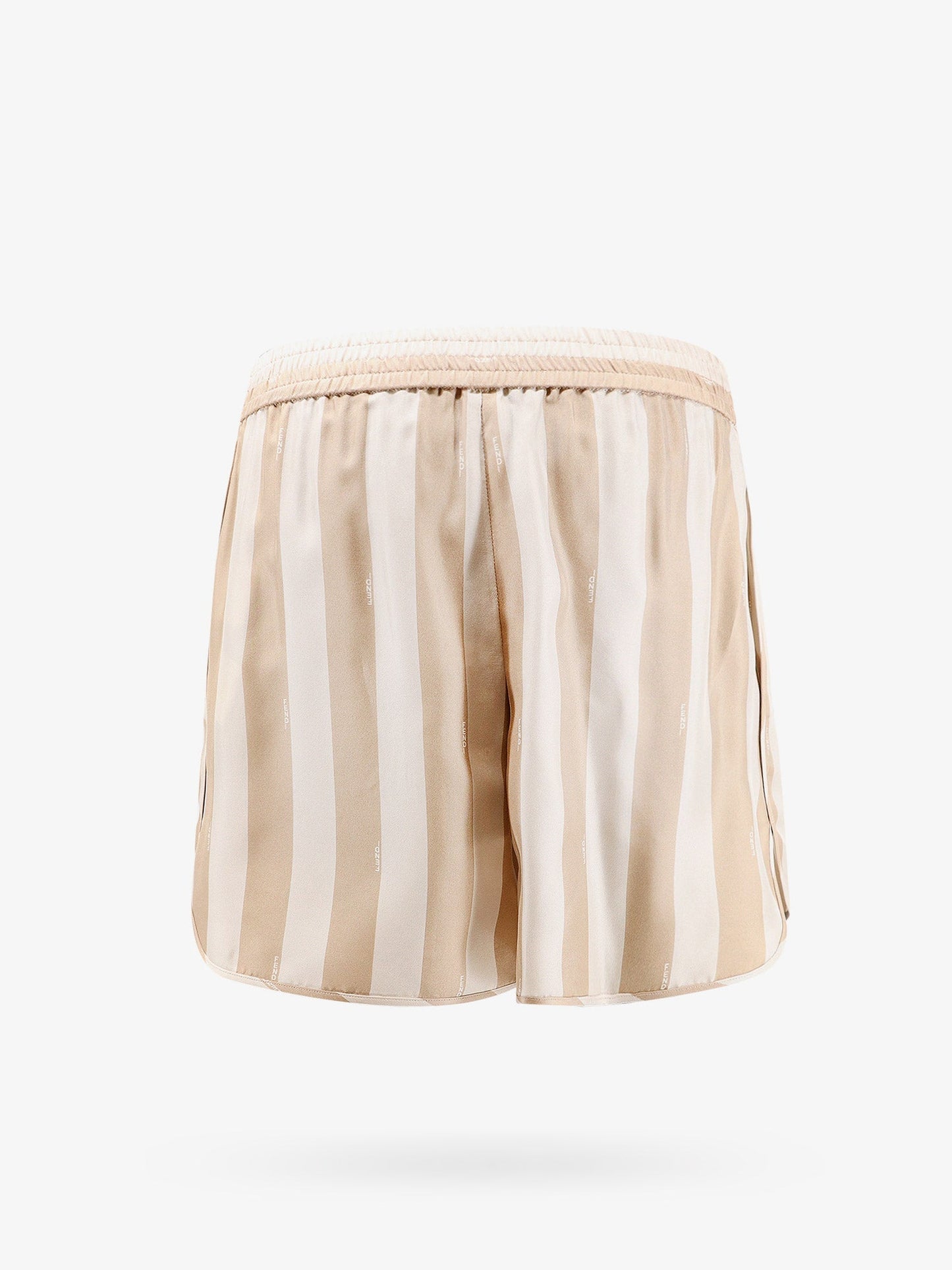 Fendi Pequin Silk Shorts