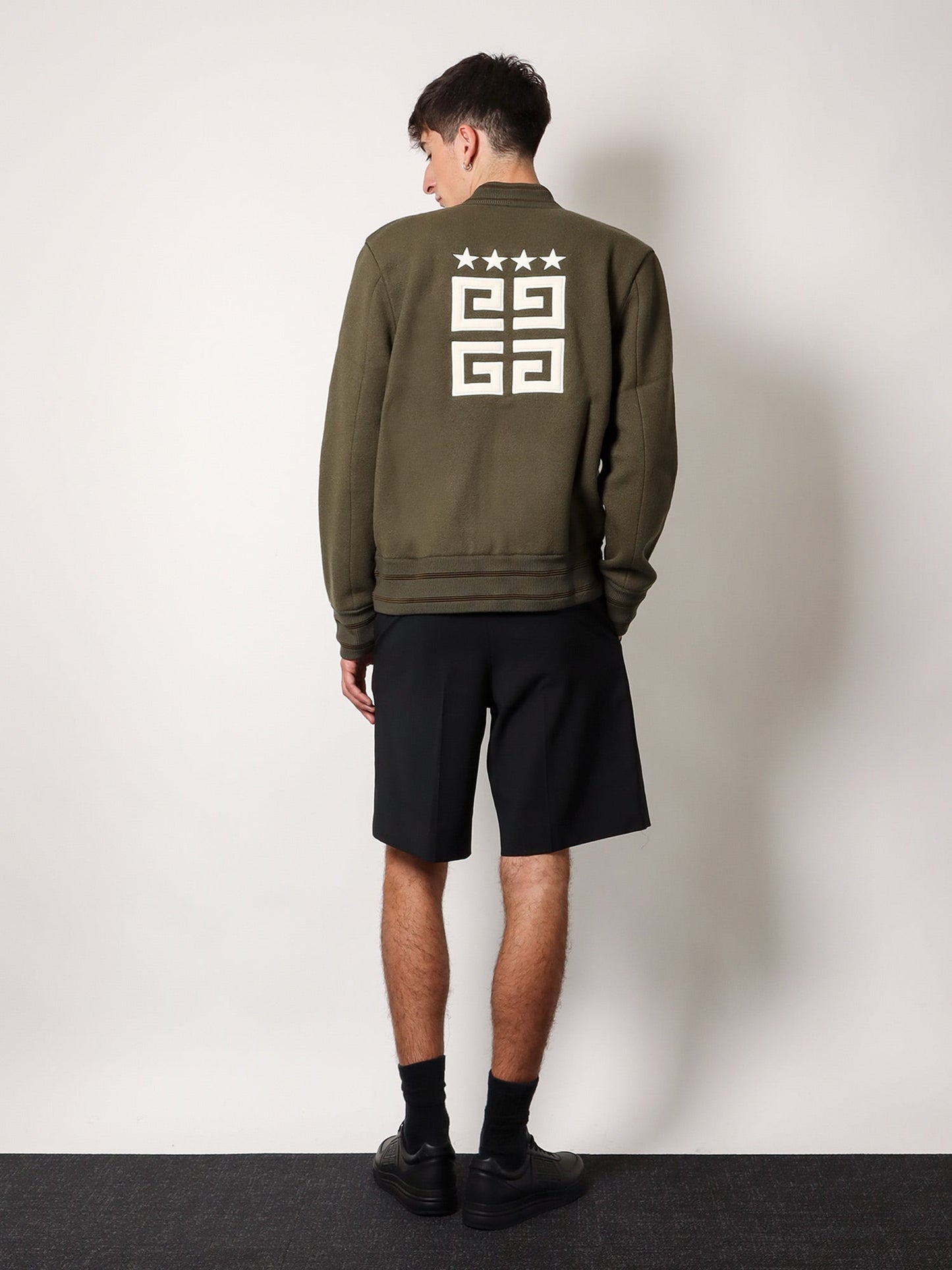 Givenchy Wool Sweatshirt With Back 4g Logo