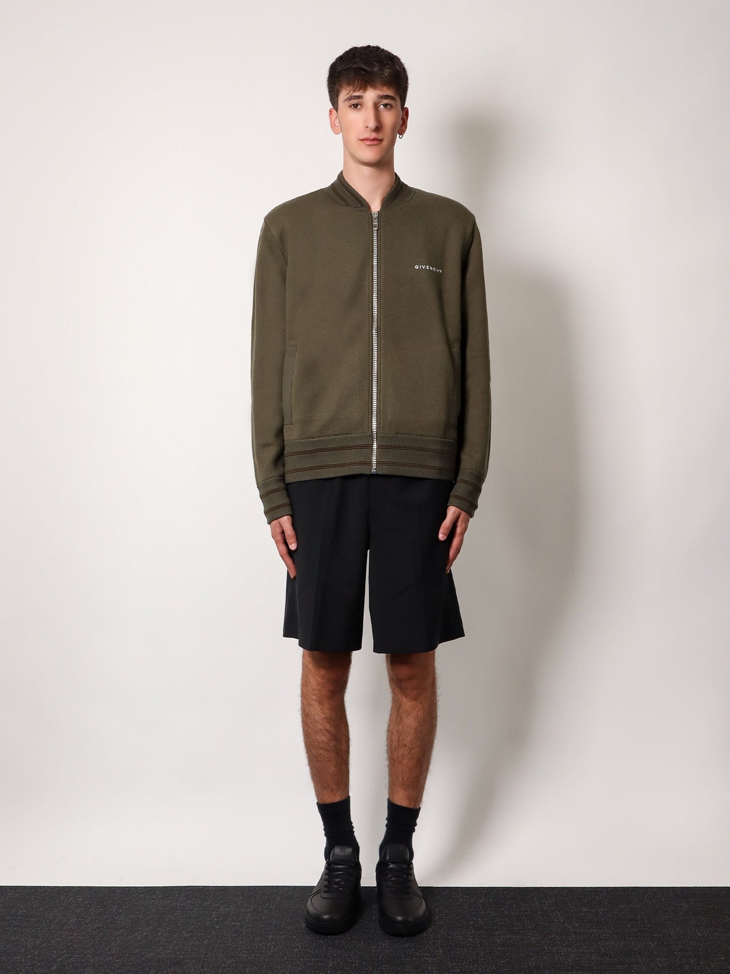 Givenchy Wool Sweatshirt With Back 4g Logo