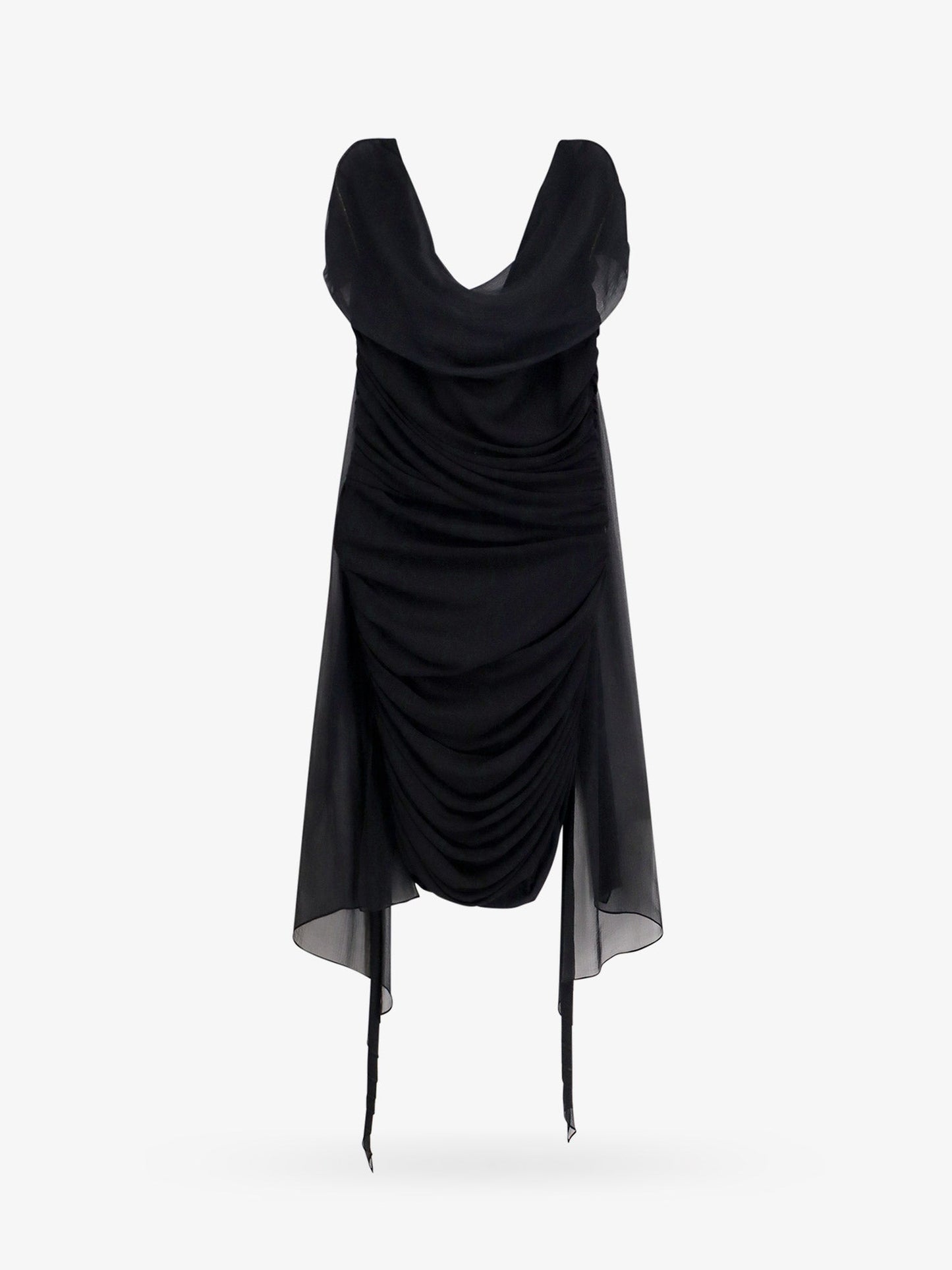 Givenchy Stretch Viscose Dress With Drapery