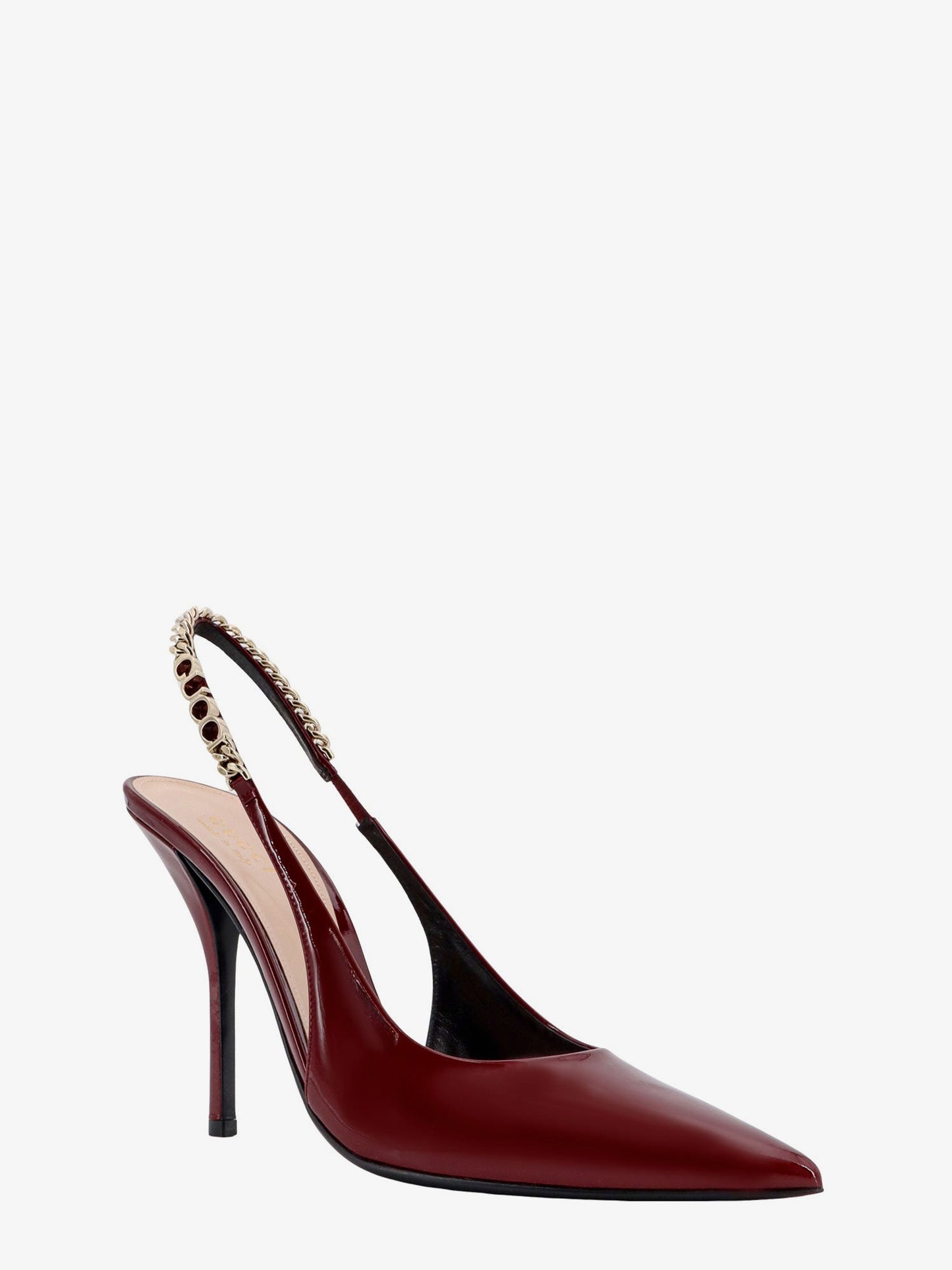 Gucci Signoria Patent Leather Décolleté