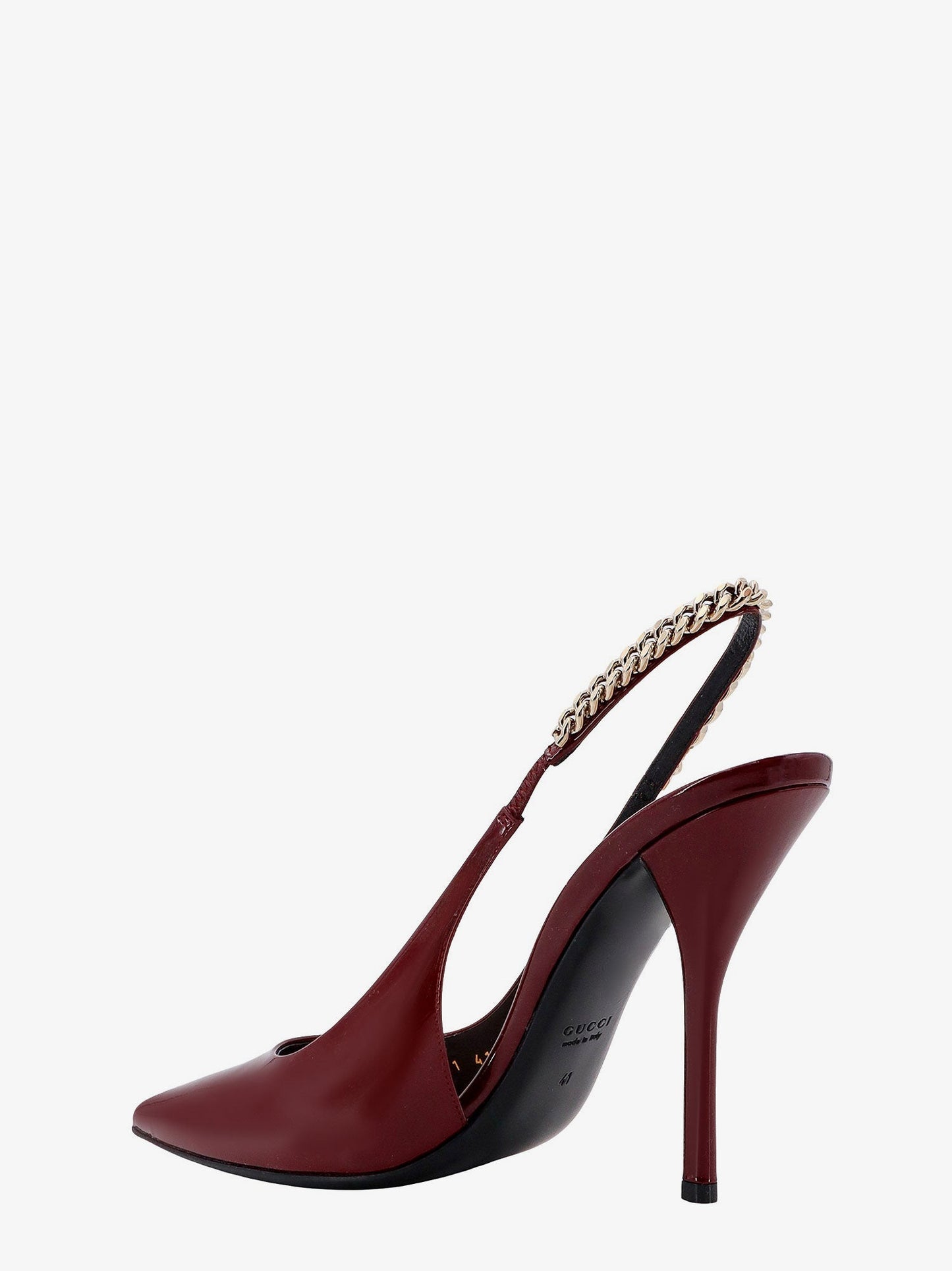 Gucci Signoria Patent Leather Décolleté