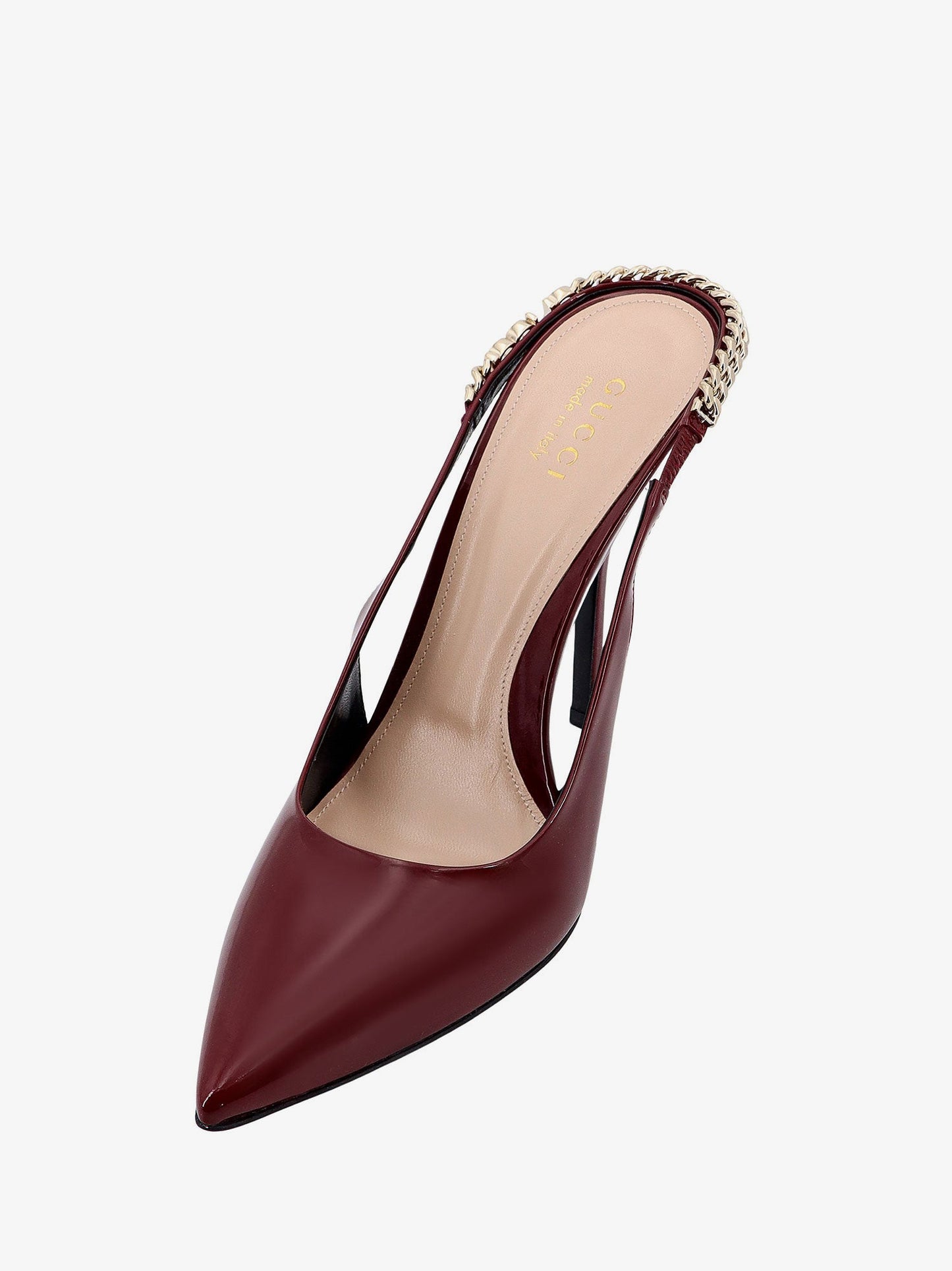 Gucci Signoria Patent Leather Décolleté