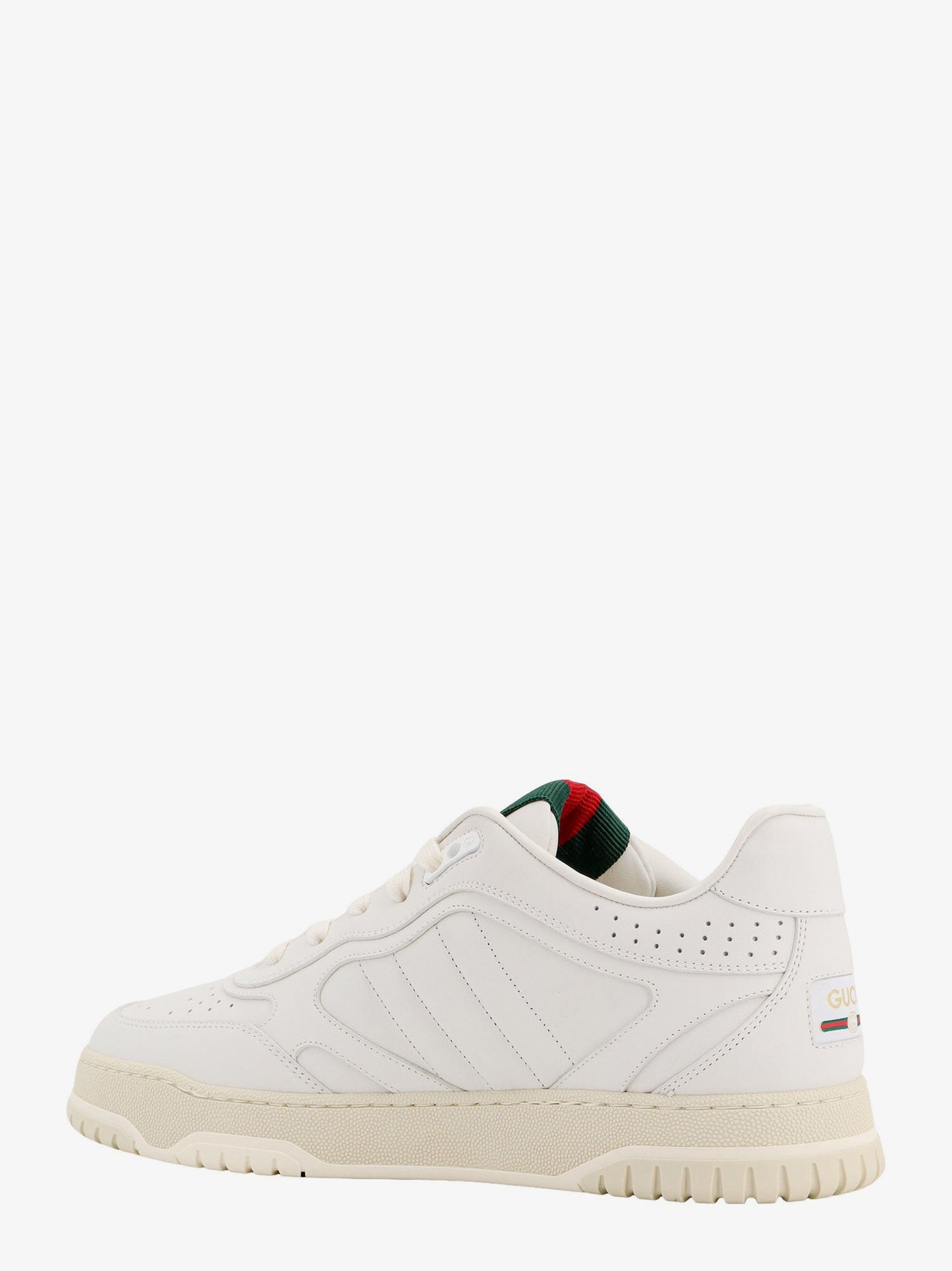 Gucci Re Web Leather Sneakers