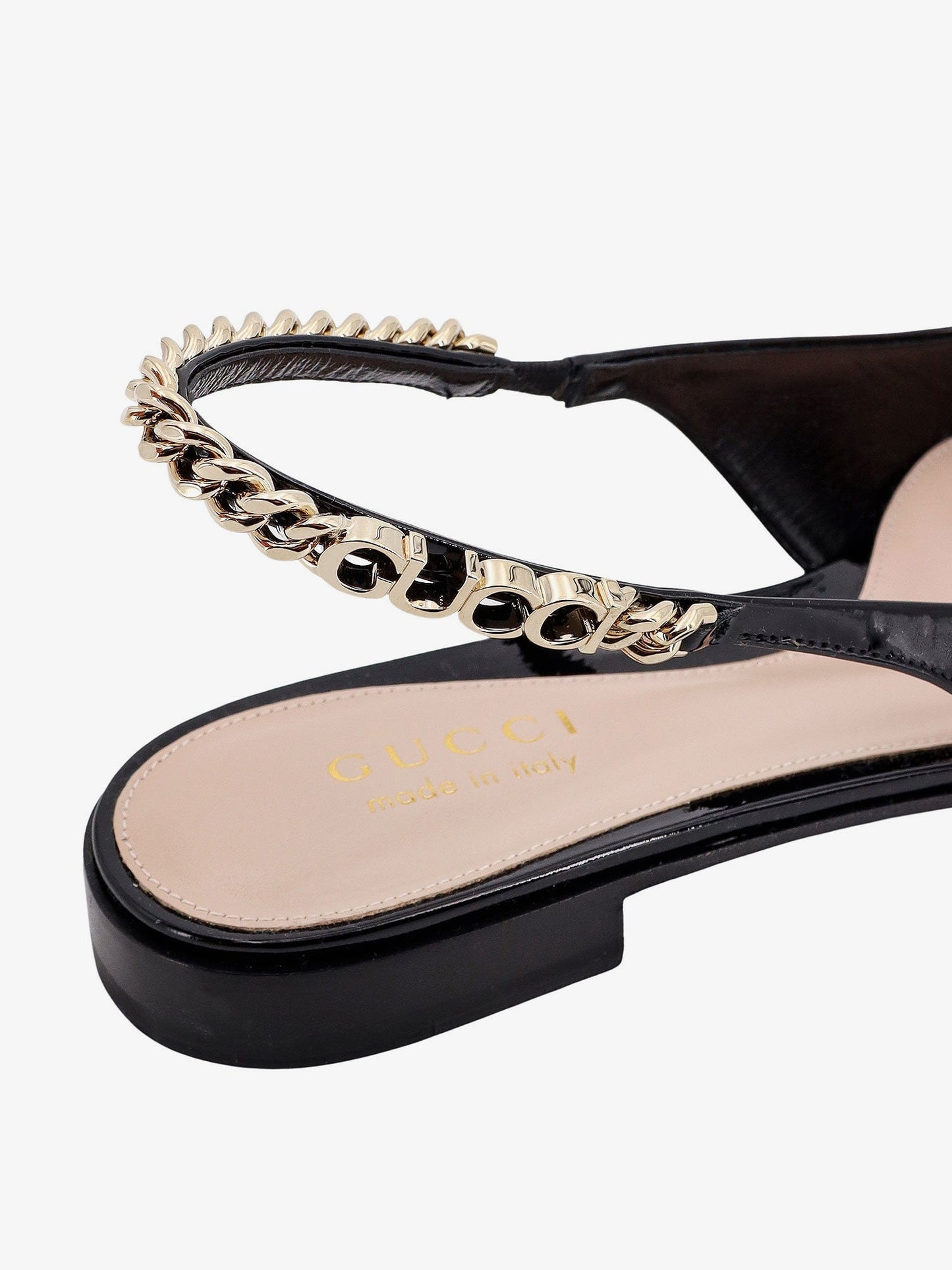 Gucci Patent Leather Ballerinas