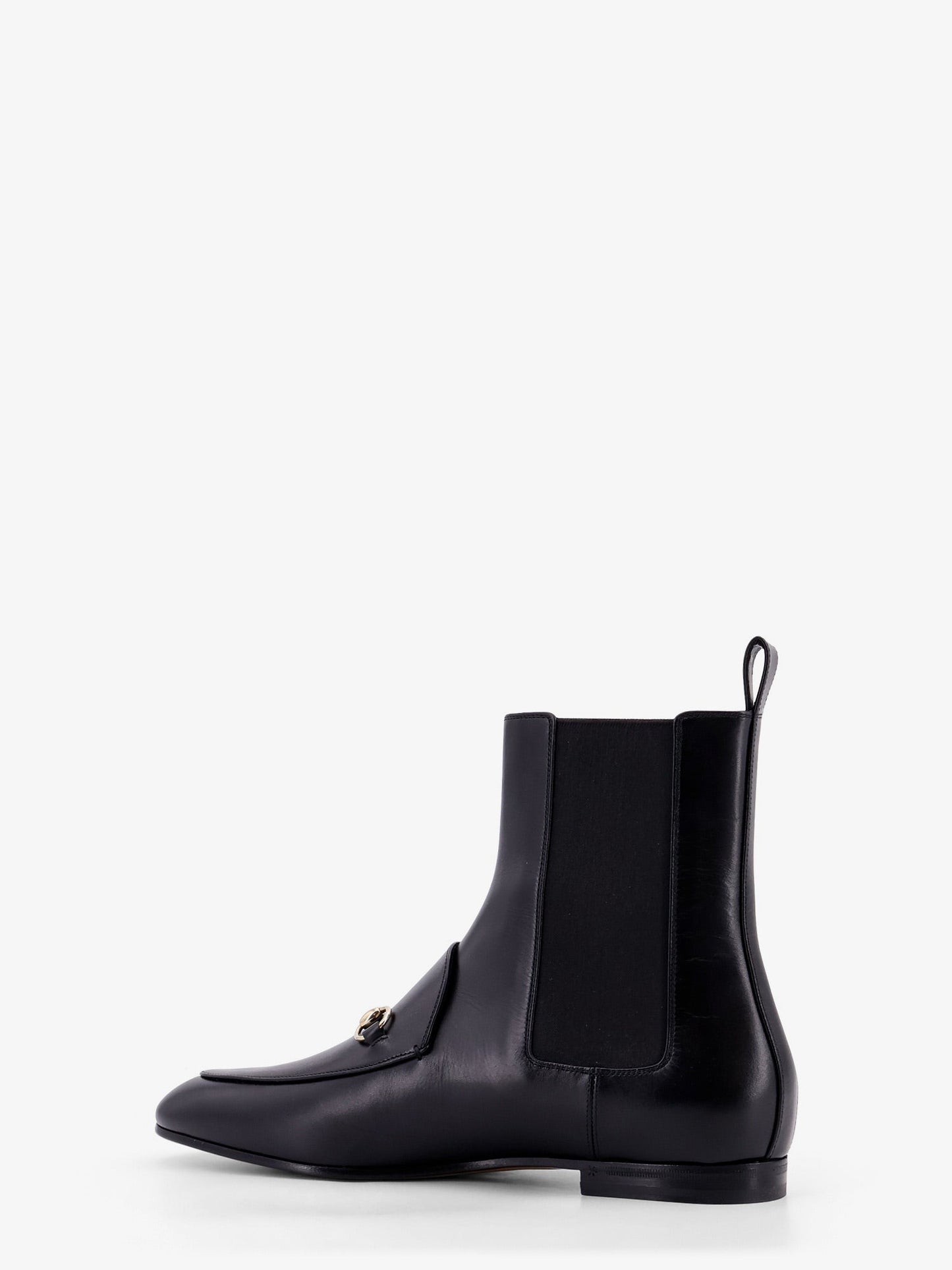 Gucci Jordaan Leather Ankle Boots