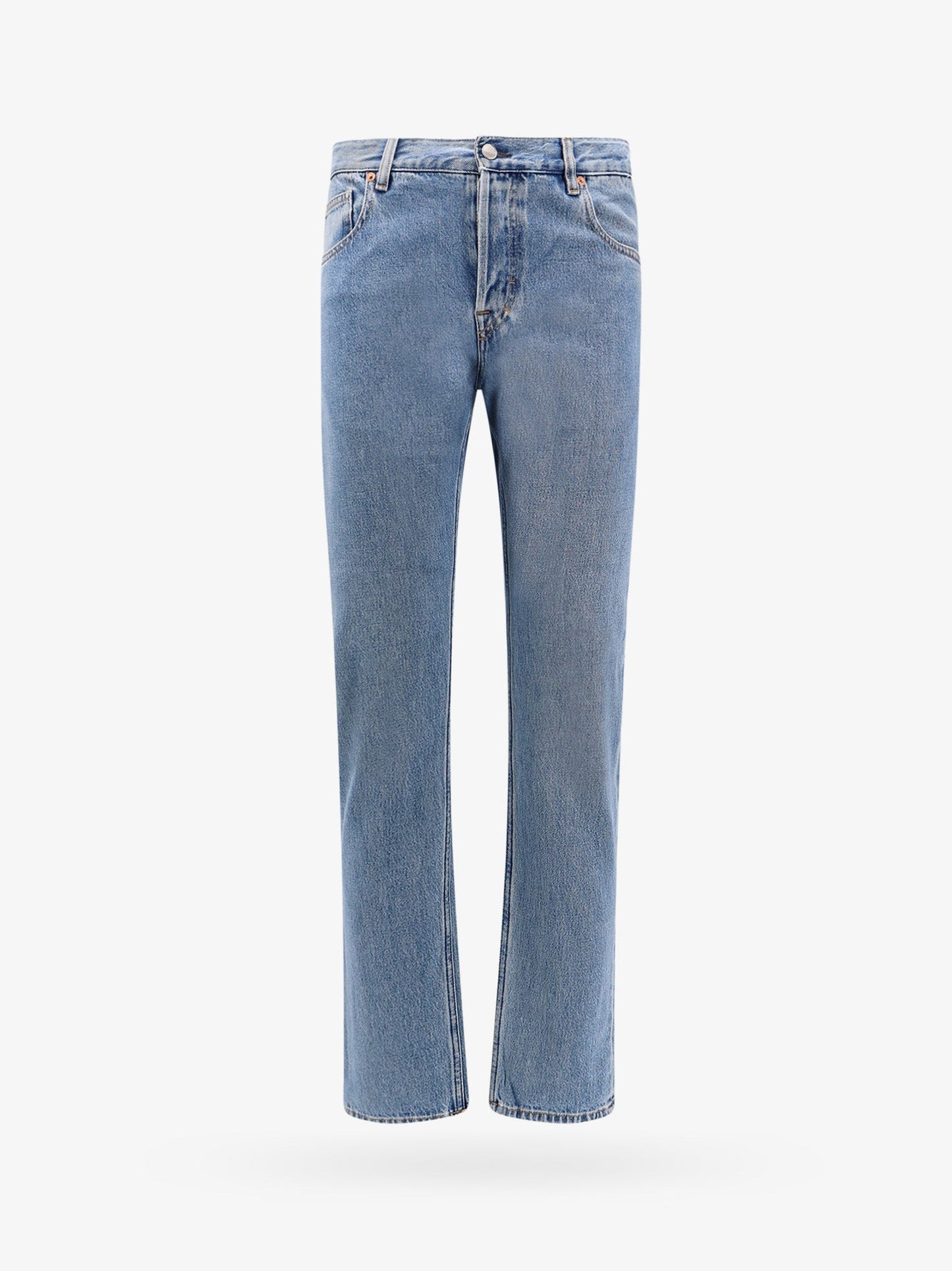 Gucci Cotton Jeans With Back Logo Patch