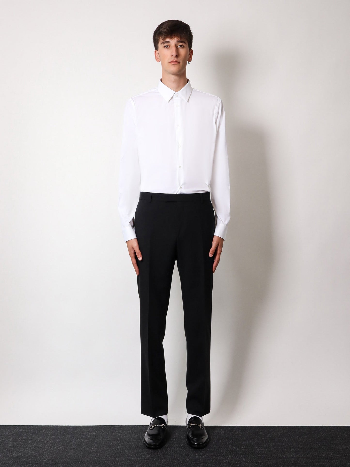 Gucci Skinny Fit Cotton Shirt With Buttons Closure And Long Sleeve