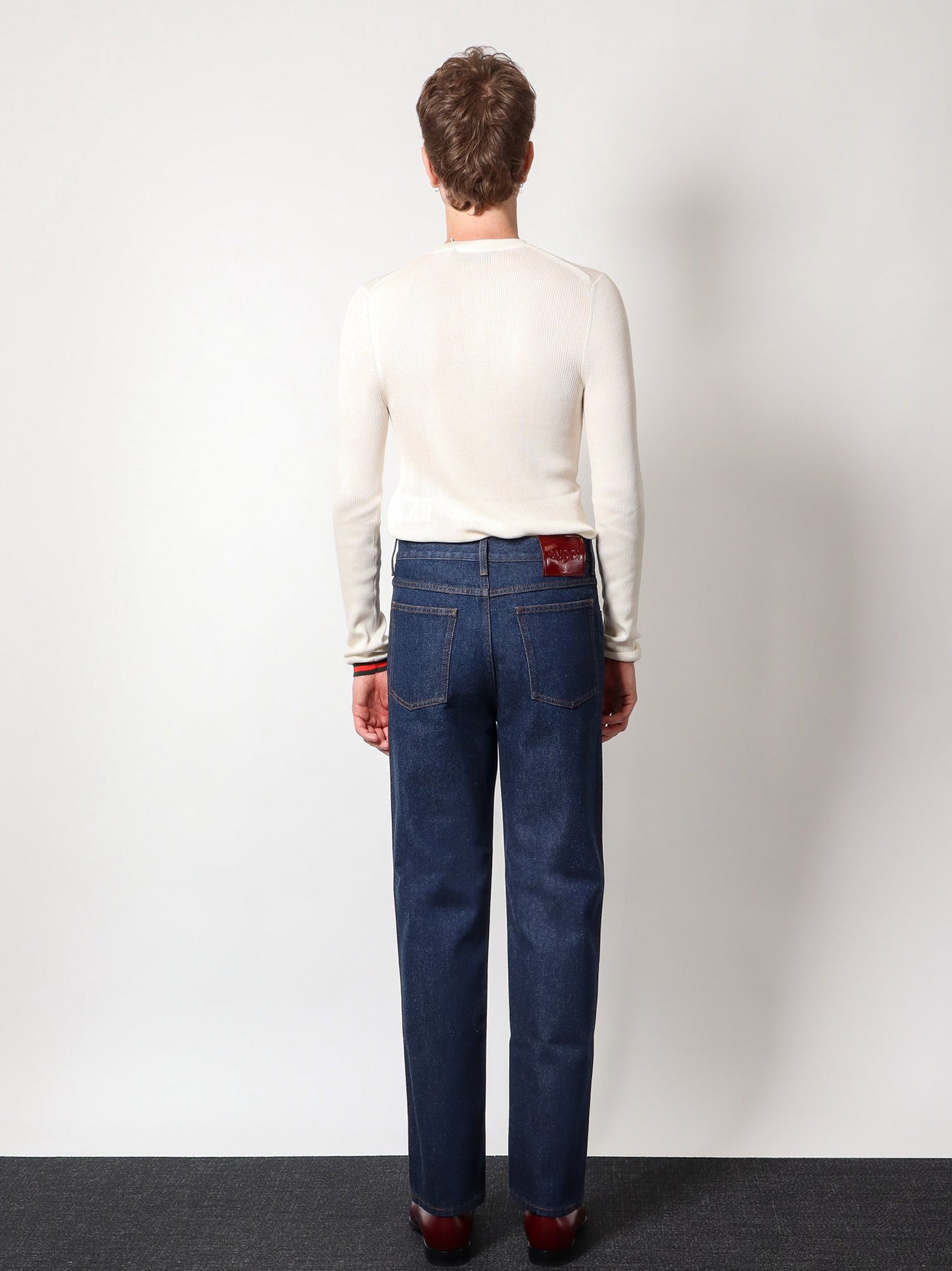 Gucci Ribbed Silk Sweater