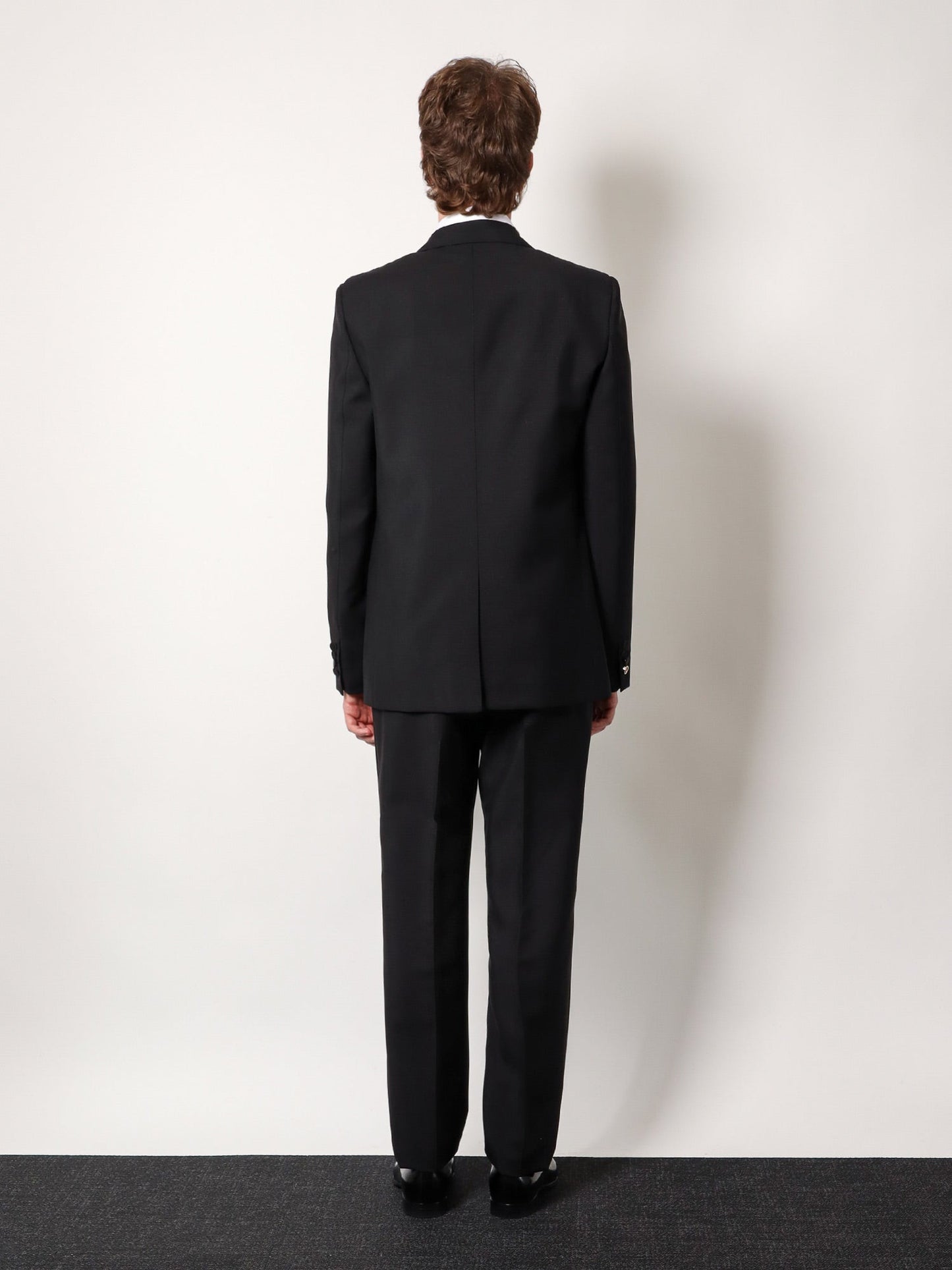 Gucci Mohair And Wool Tuxedo With Gg Metal Button Detail