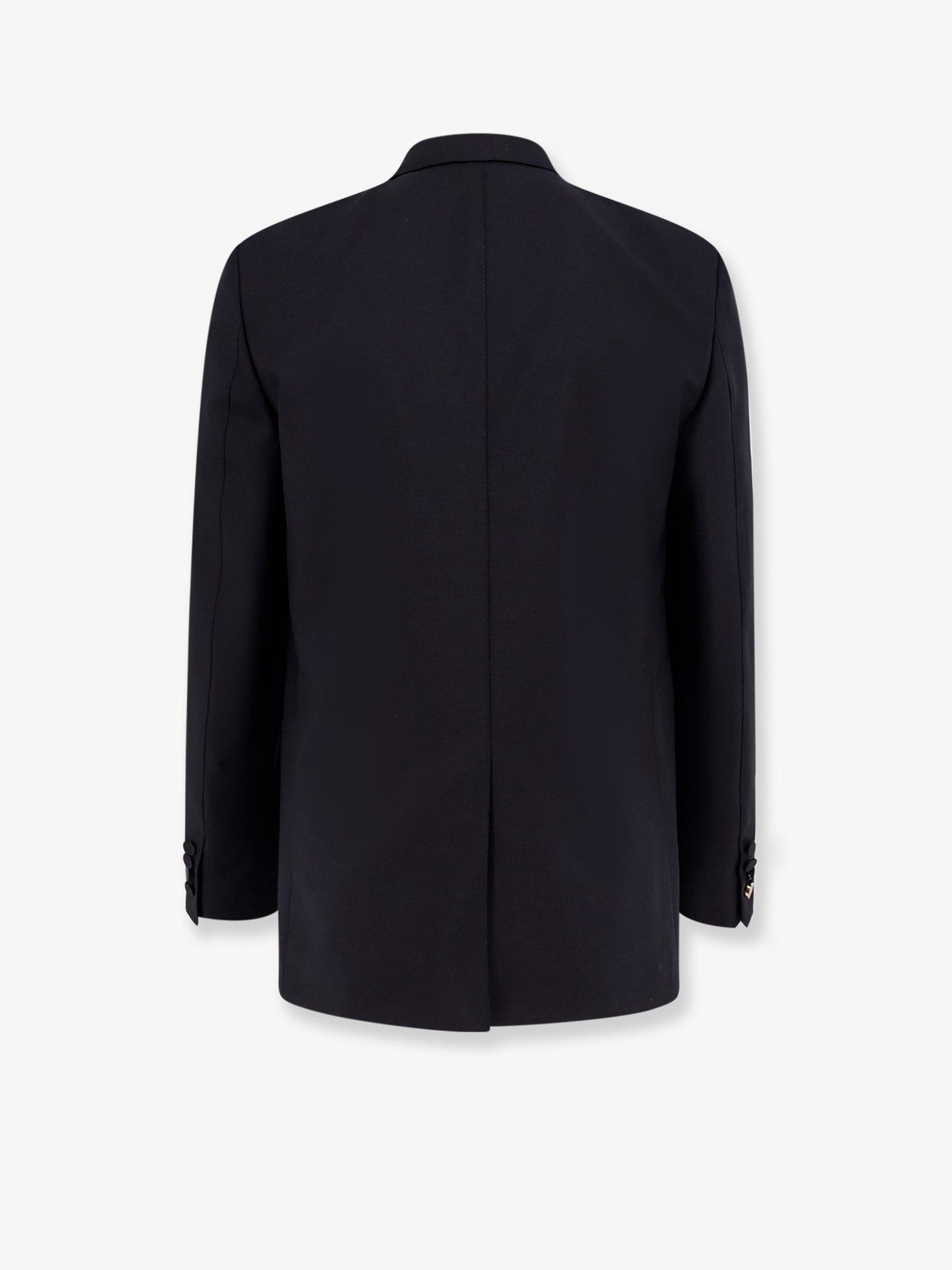 Gucci Mohair And Wool Tuxedo With Gg Metal Button Detail