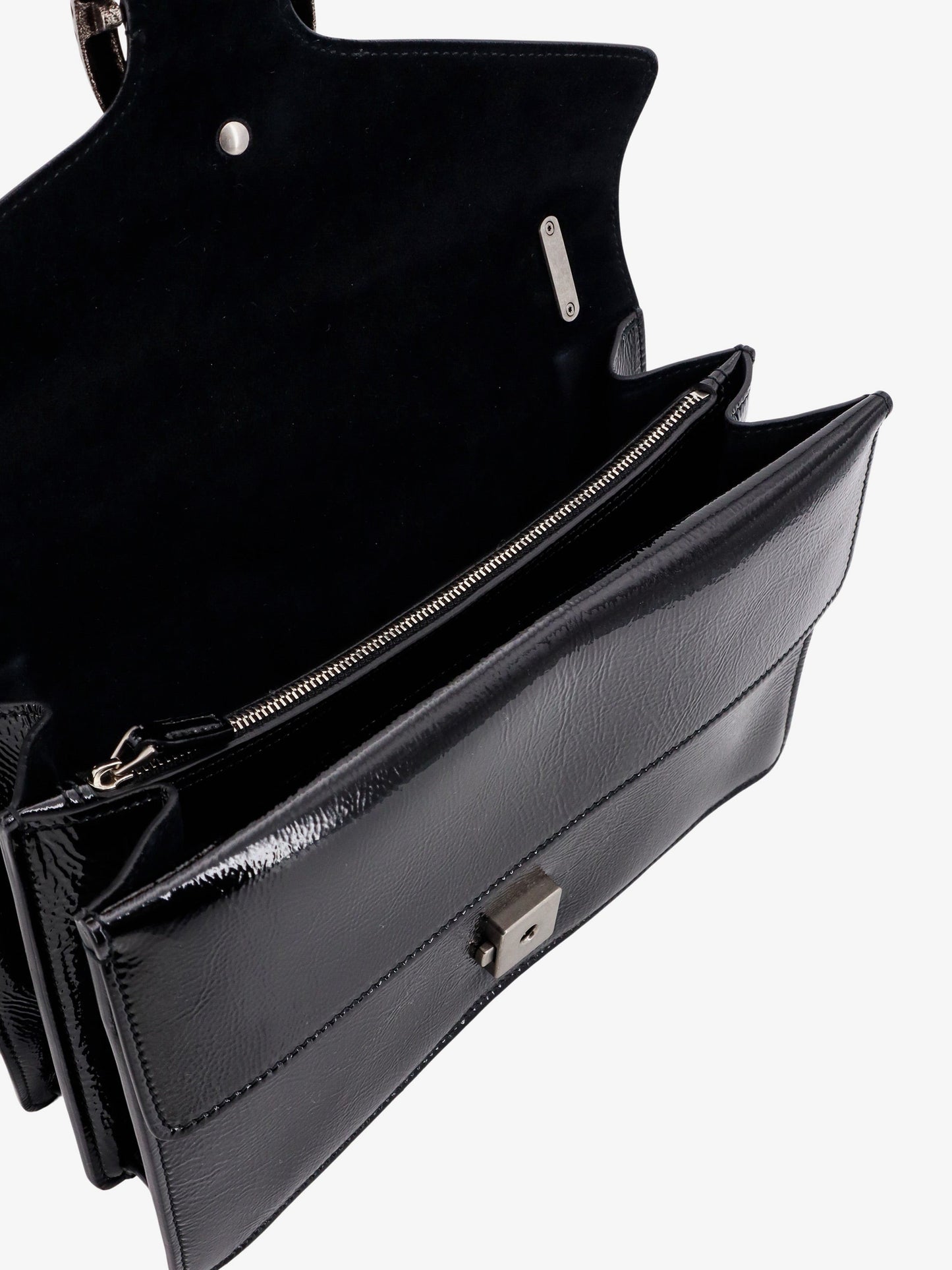 Gucci Patent Leather Shoulder Bag