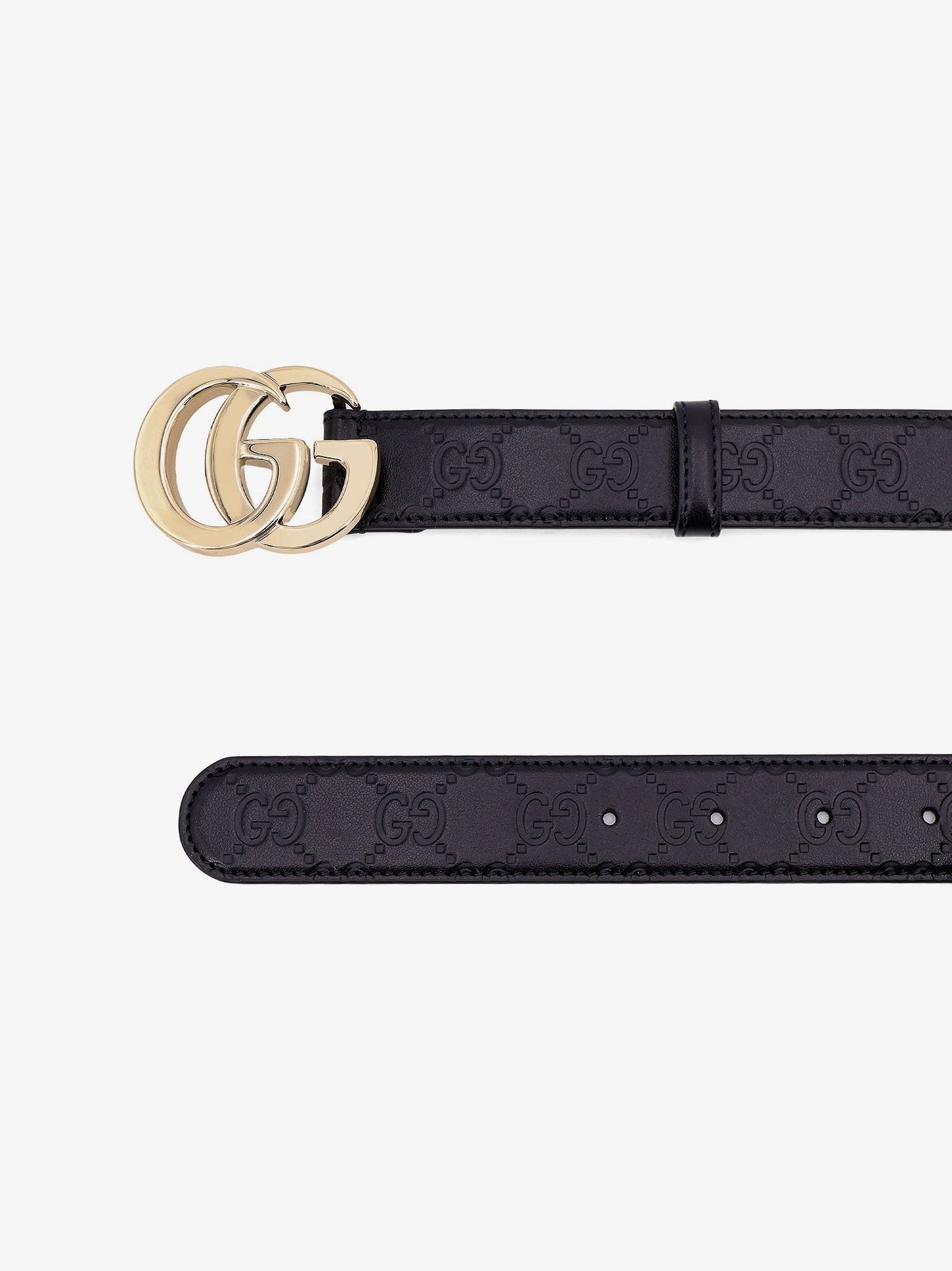 Gucci Gg Milano Leather Belt