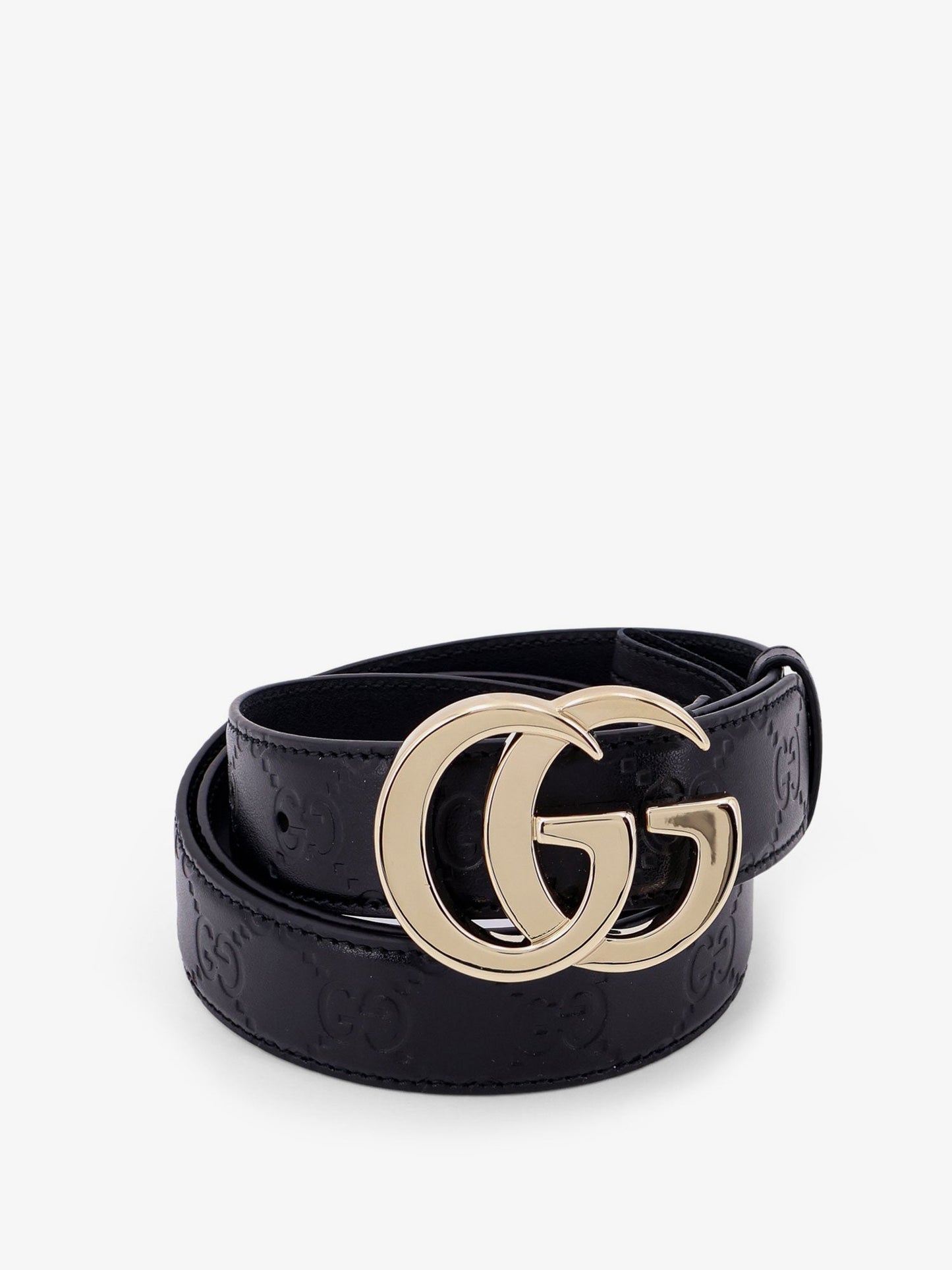 Gucci Gg Milano Leather Belt