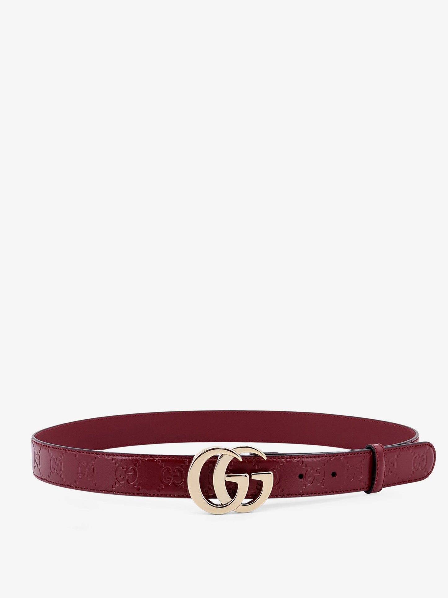 Gucci Gg Milano Leather Belt