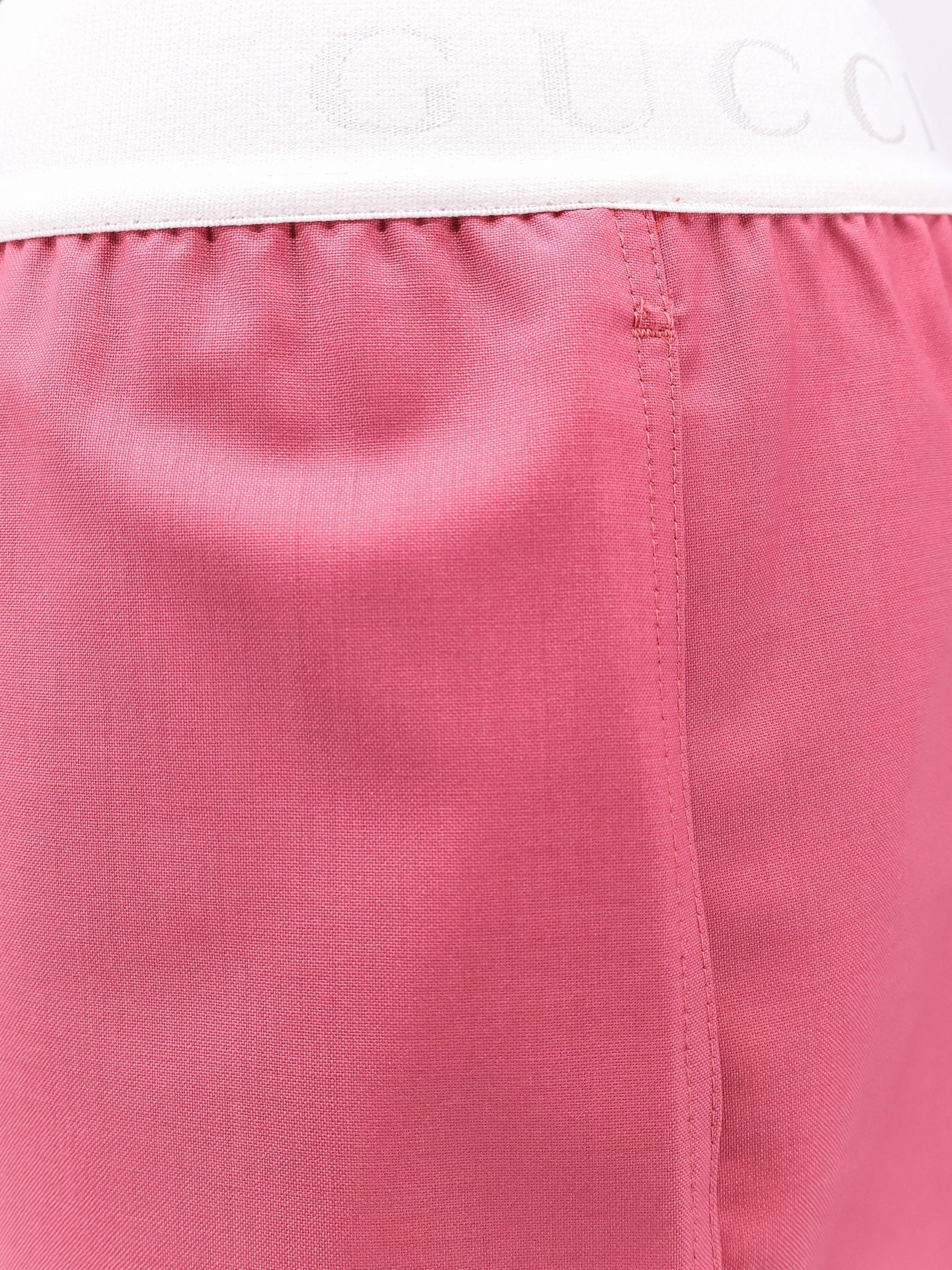 Gucci Wool Shorts With Frontal Logo