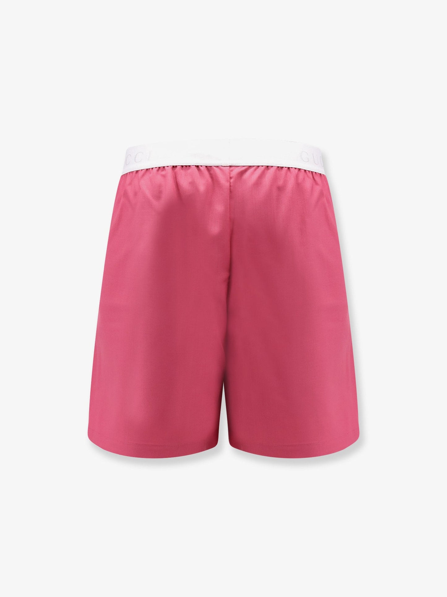 Gucci Wool Shorts With Frontal Logo