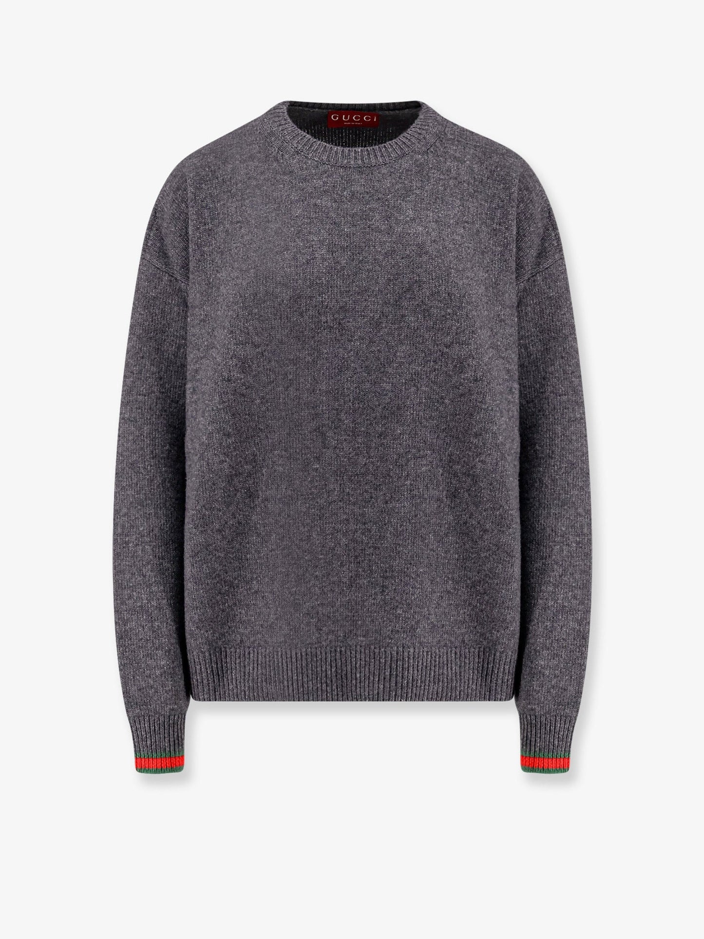 Gucci Wool And Cashmere Sweater With Web Details
