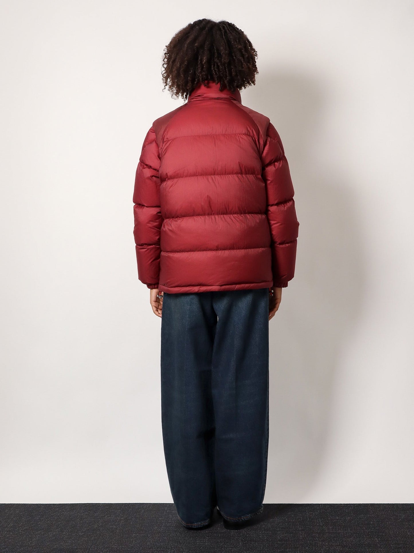 Moncler Verone Re/Icon Padded And Quilted Nylon Jacket With Frontal Logo Patch