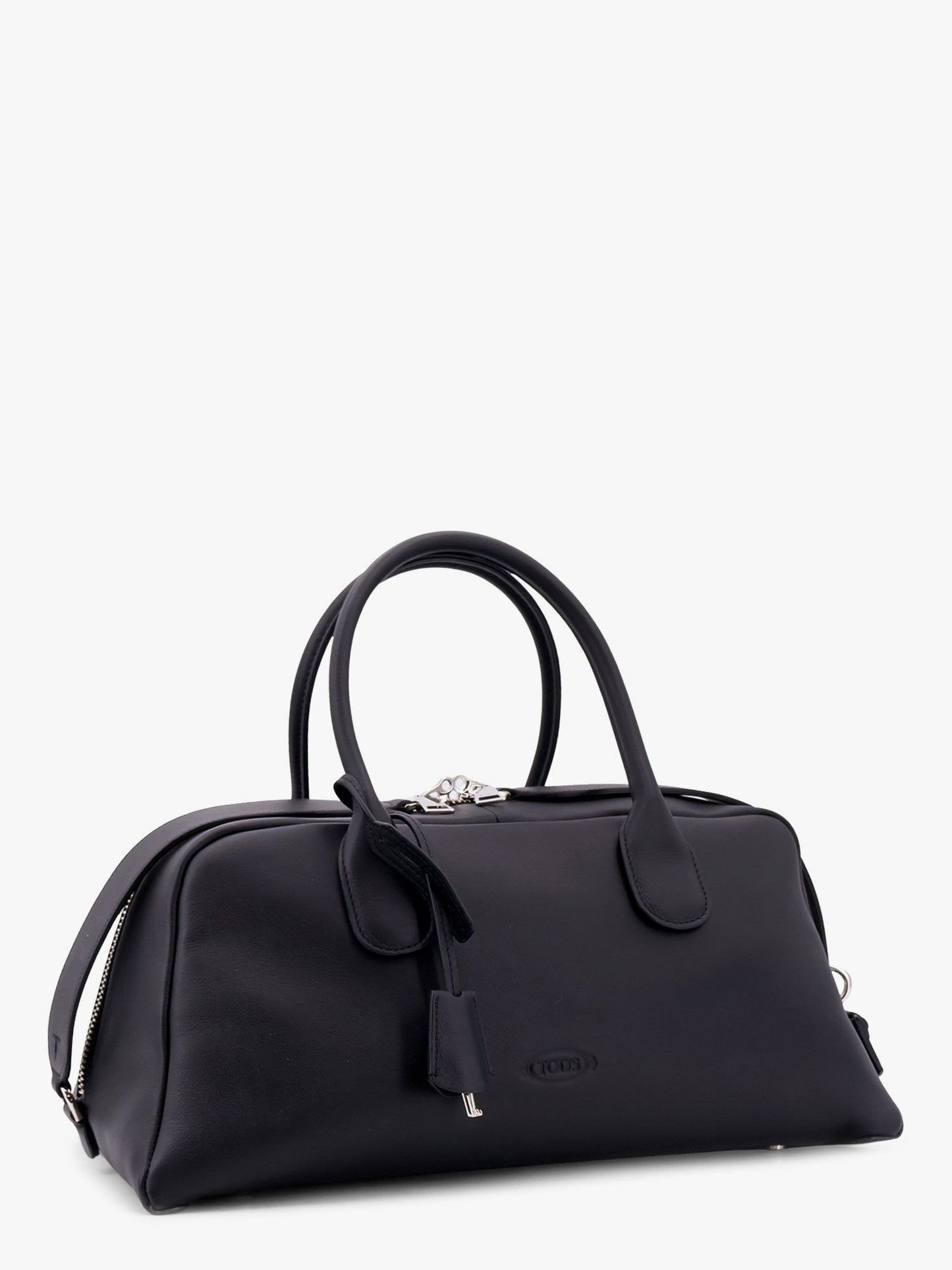 Tod's Leather Handbag With Engraved Logo