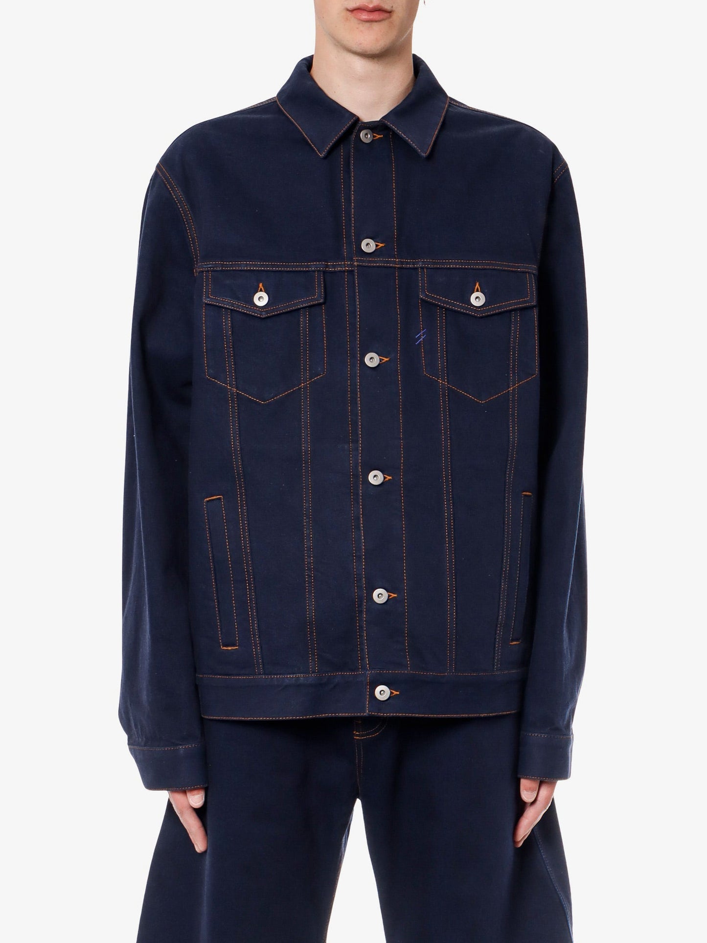 Burberry Denim Jacket With Floral Print