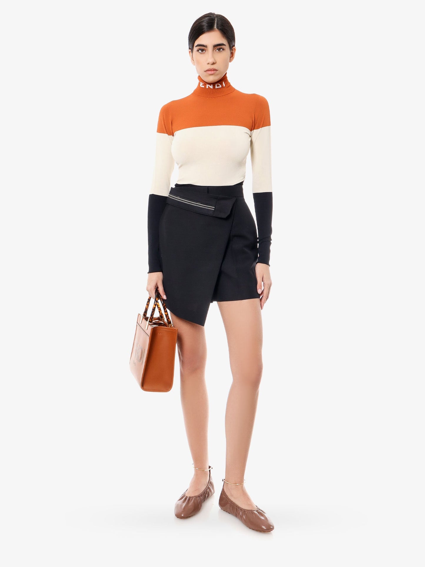 Fendi Multiticolor Lycra Sweater