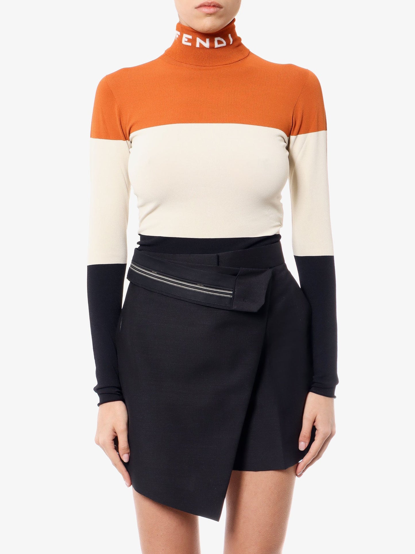 Fendi Multiticolor Lycra Sweater